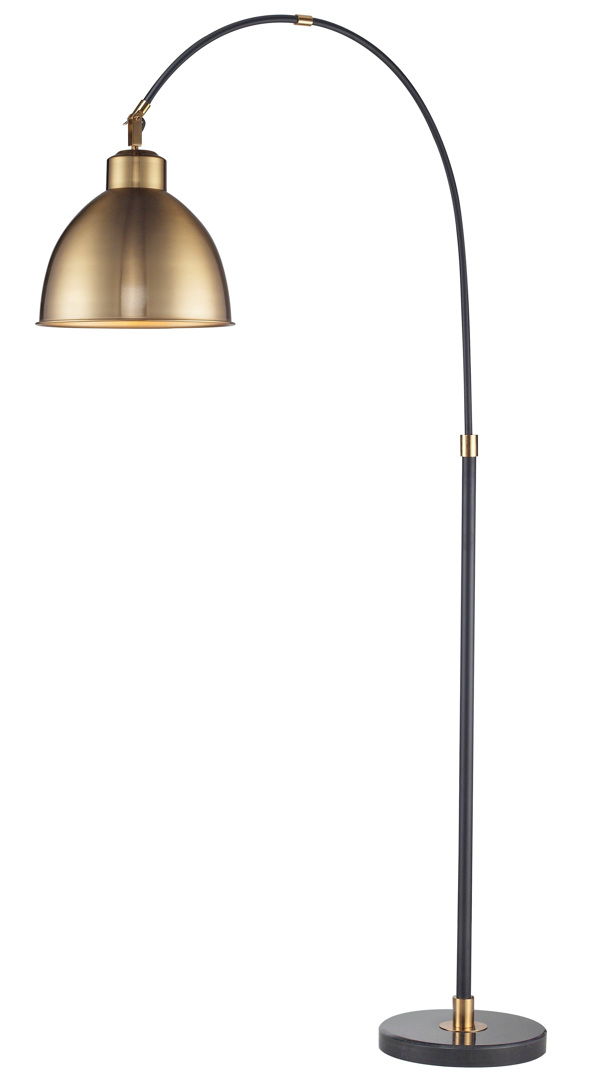 Lampe sur pied LED Lampadaire Noir Creative Lampe décorative Chambre chevet  lampe de lecture Canapé simple lampe noire Dimmable verticale Lampe de  table,Lampes sur pied salon (Color : Foot switch) : 