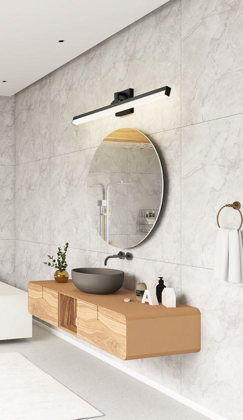 LIAM Murale salle de bain Noir DEL INTÉGRÉ - 1009-32W-MB-LED | Z-LITE