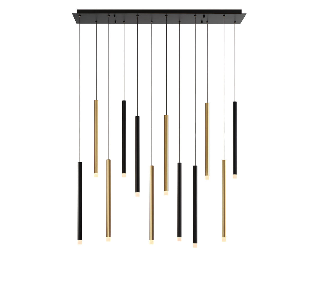 AMALFI Suspension Noir, Or DEL INTÉGRÉ - 10149-023 | Lib-&-Co