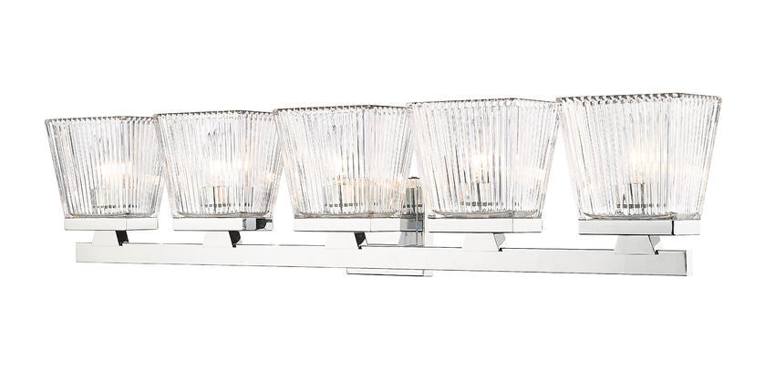 ASTOR Bathroom wall sconce Chrome - 1936-5V-CH | Z-LITE