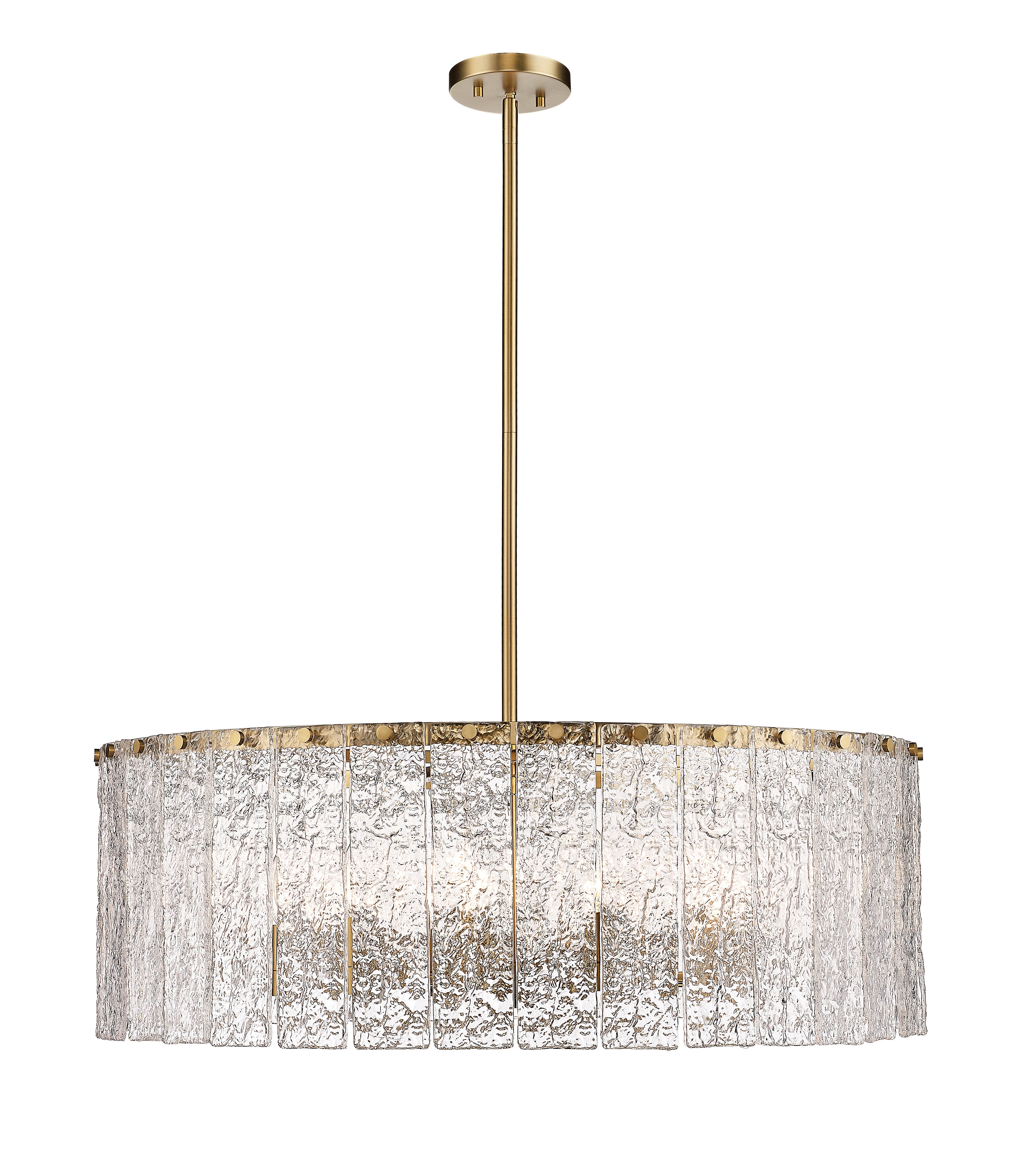 GLACIER Chandelier Or - IL-107R | Z-LITE