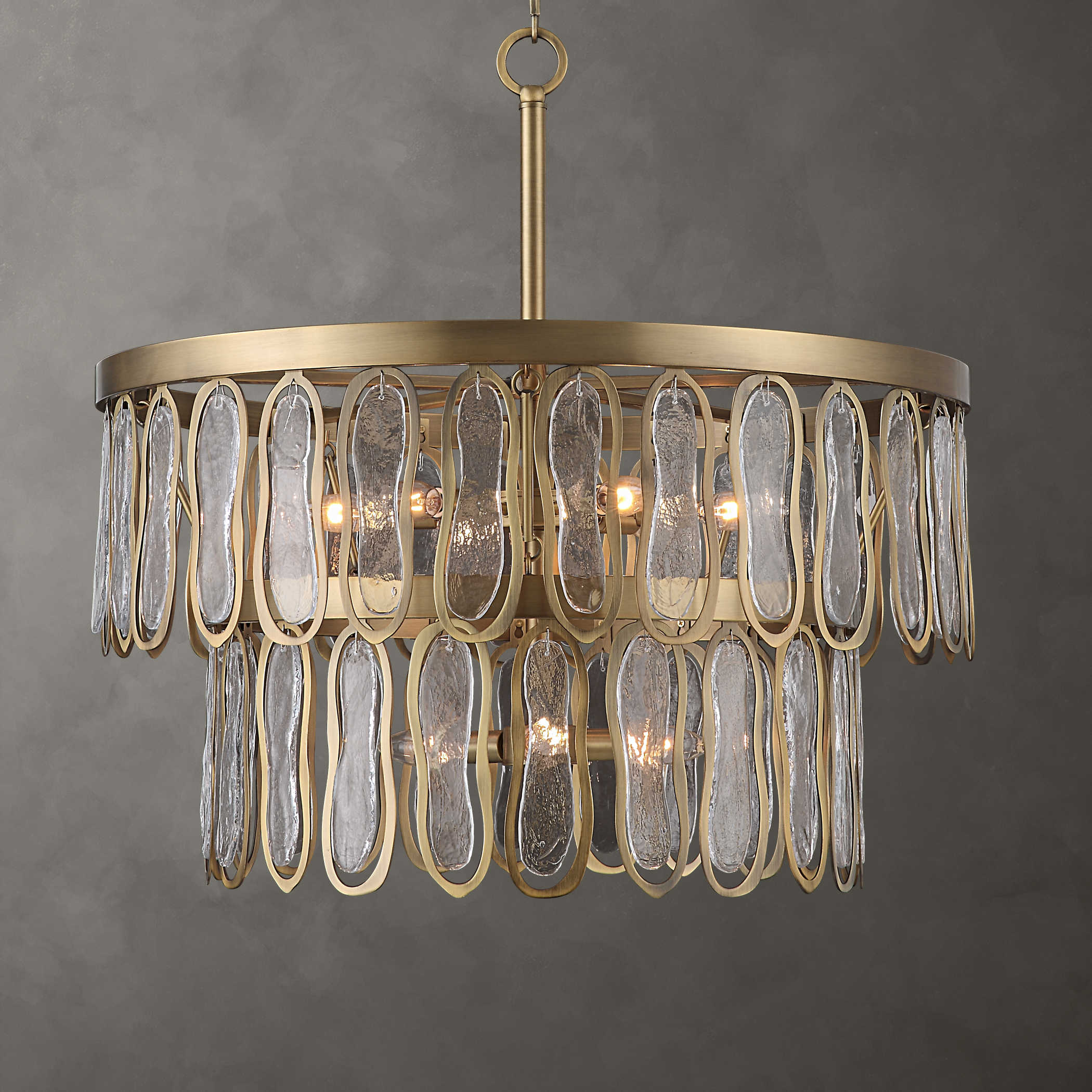 AURELIE Chandelier Or - 21586 | UTTETMOST