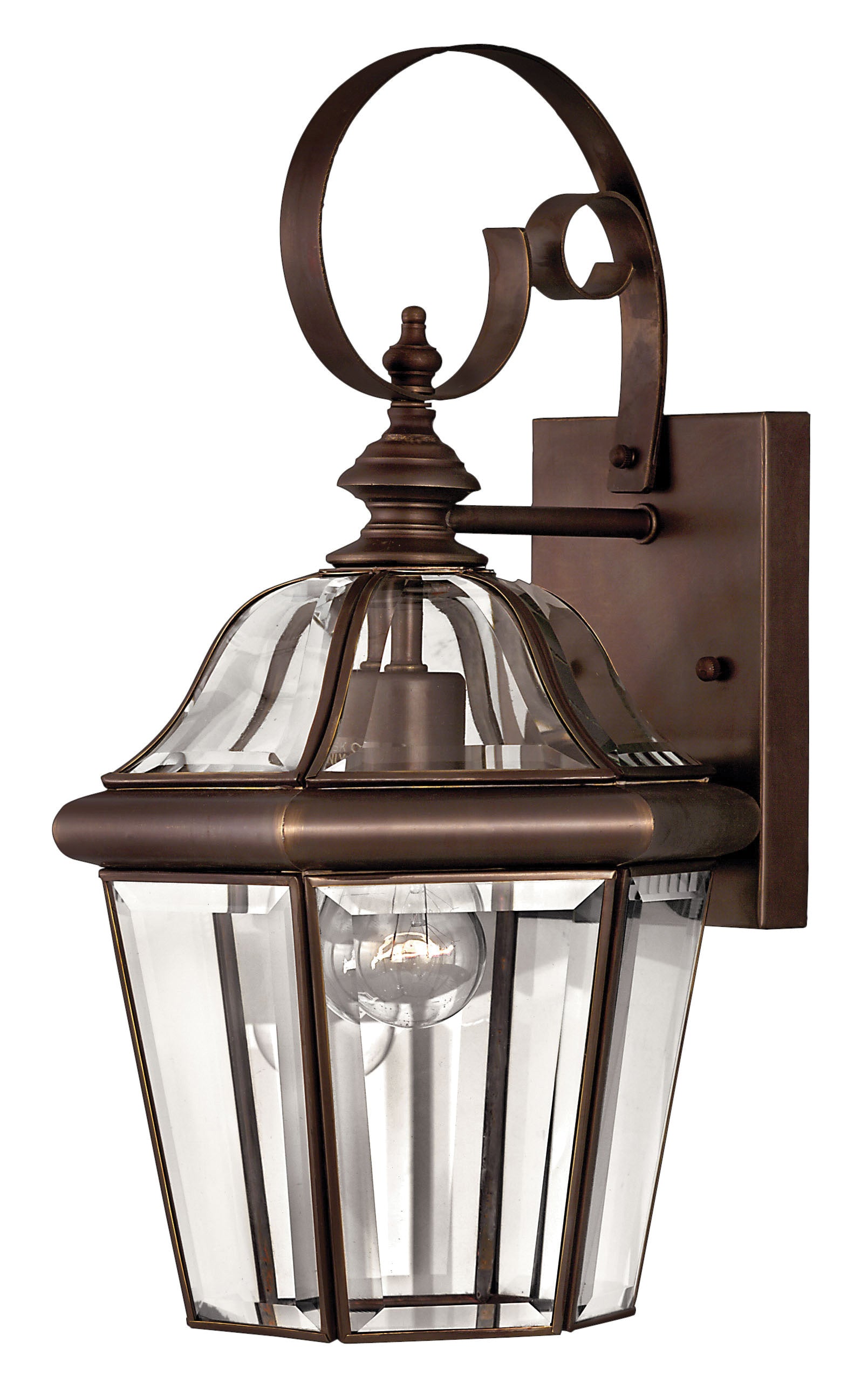 AUGUSTA Murale exterieure Bronze - 2450CB | HINKLEY