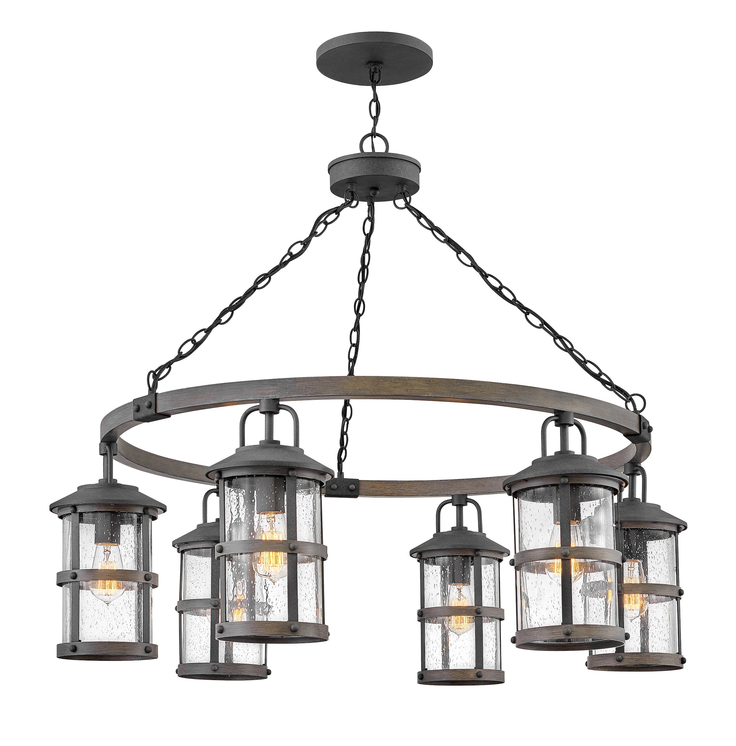 LAKE-HOUSE Suspension exterieure Noir - 2689DZ-LV | HINKLEY