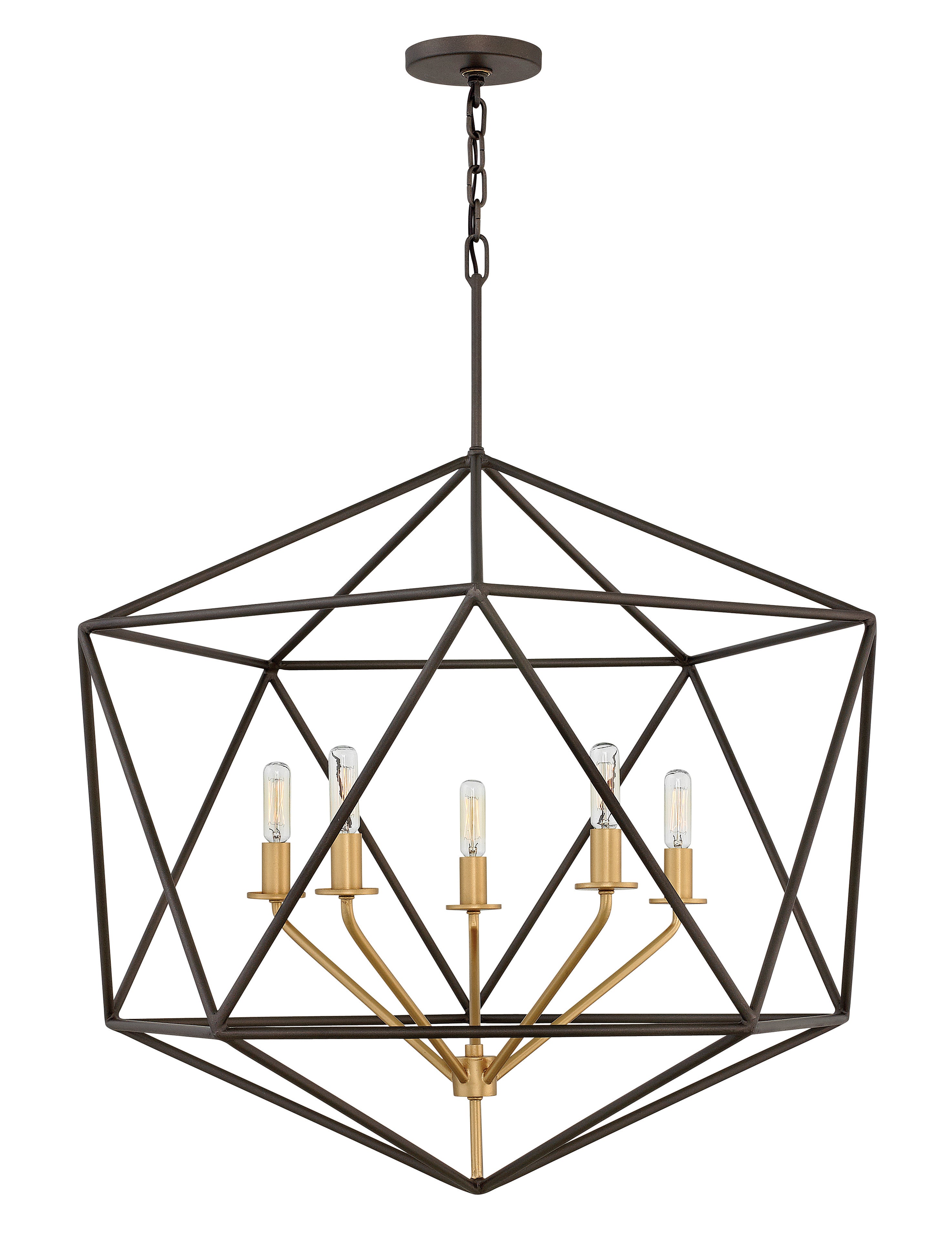 ASTRID Chandelier Bronze - 3025MM | HINKLEY