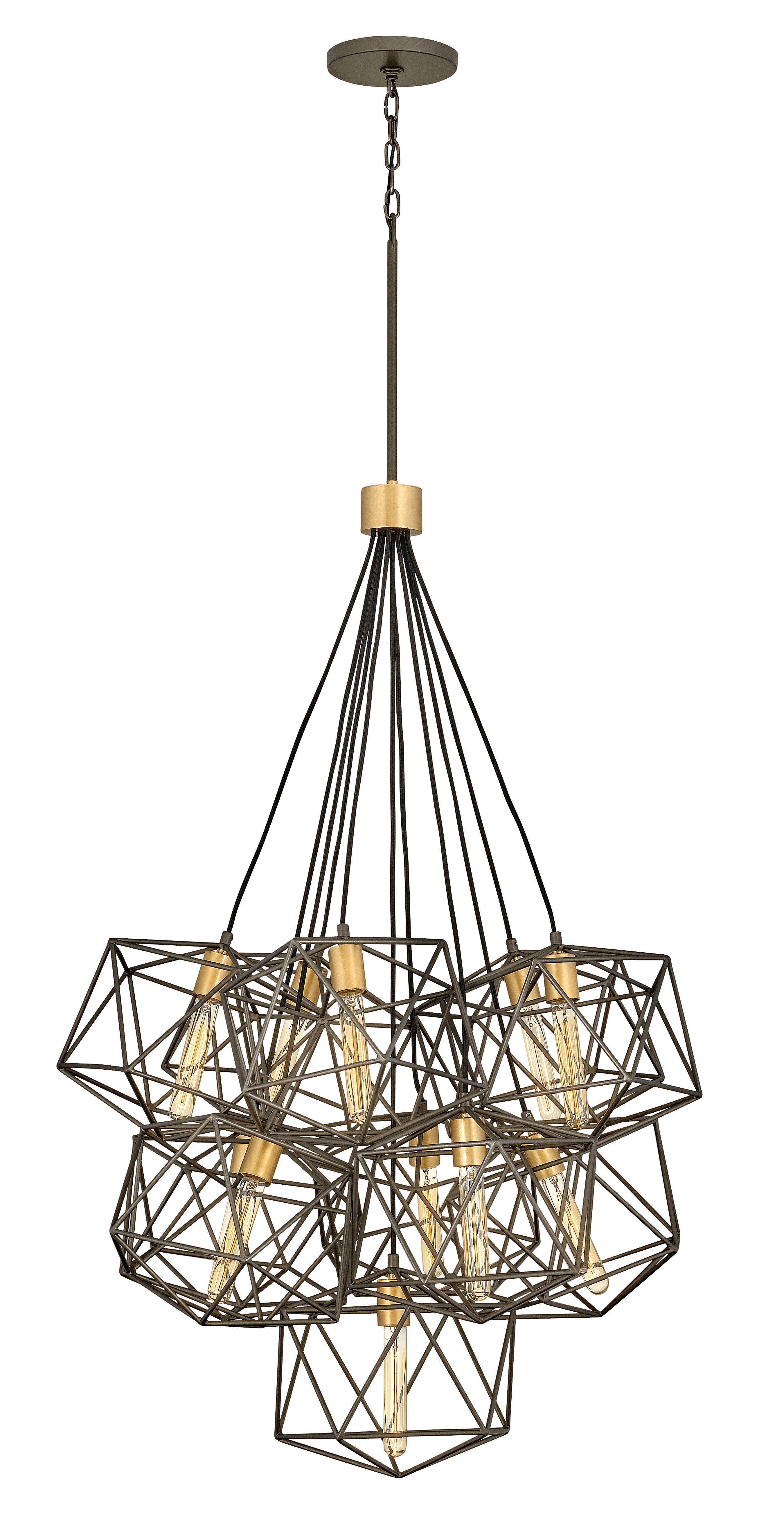 ASTRID Chandelier Bronze - 3029MM | HINKLEY