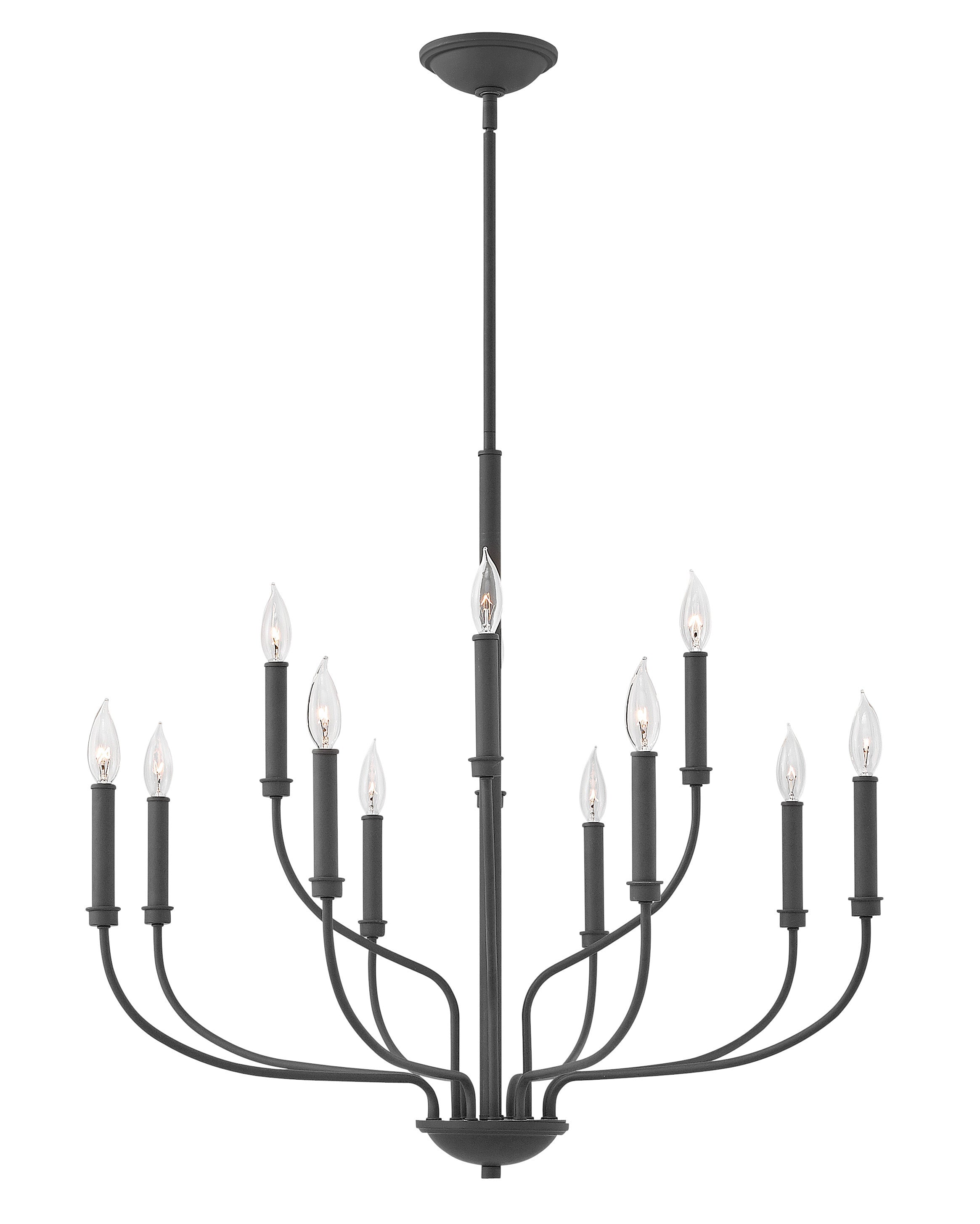 ALISTER Chandelier Bronze - 3078KZ | HINKLEY