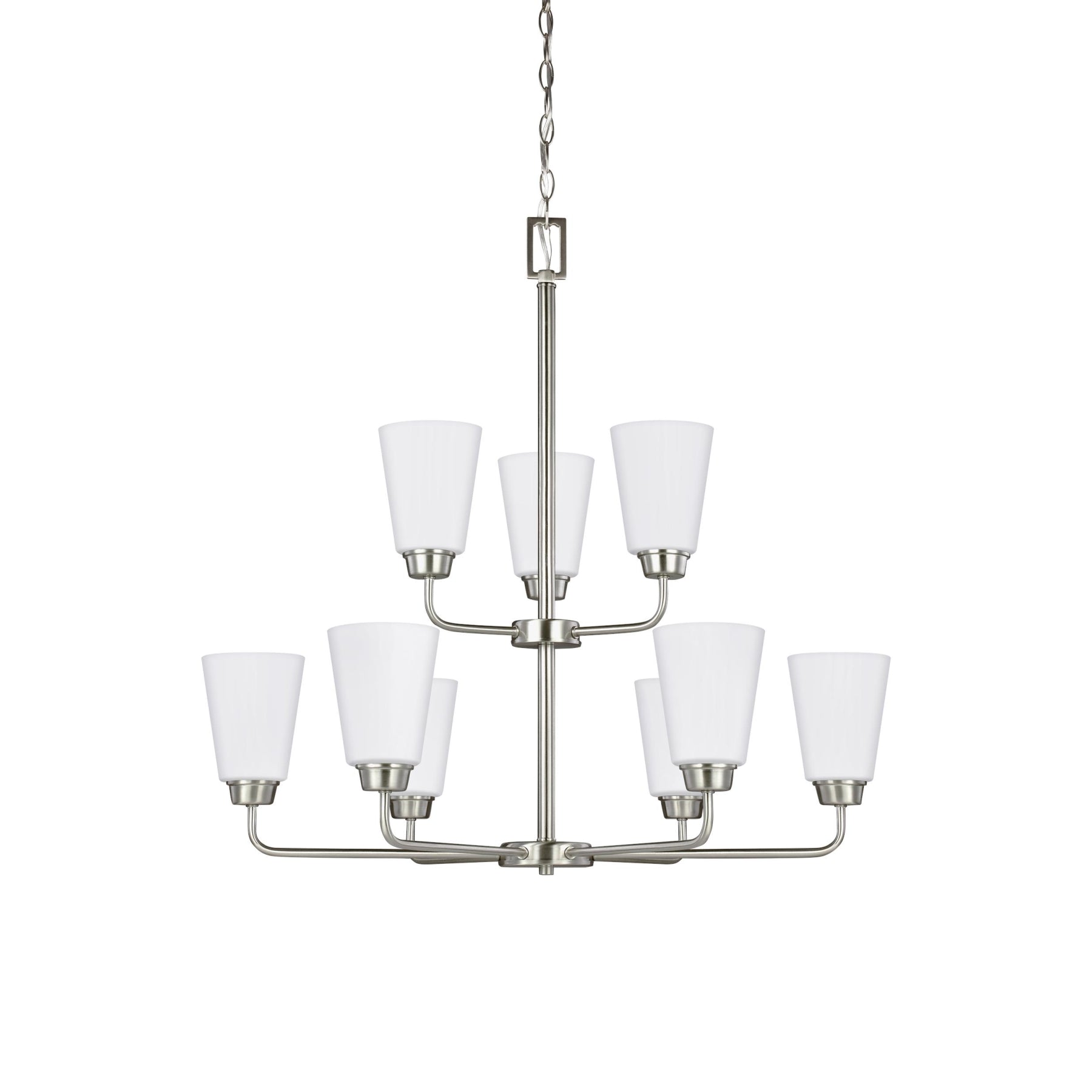 KERRVILLE Chandelier Nickel - 3115209EN3-962 | GENERATION-LIGHTING