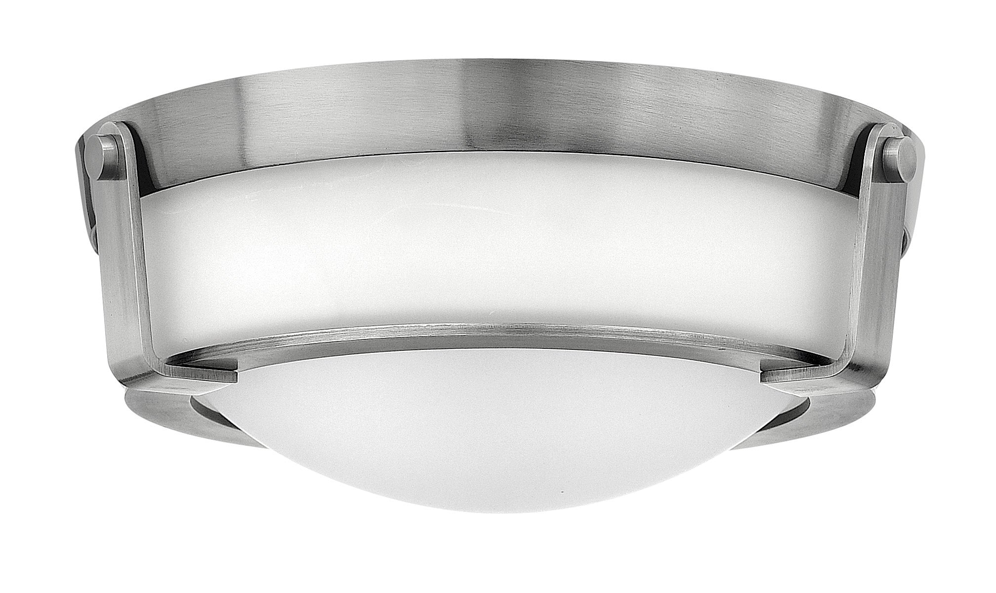 HATHAWAY Plafonnier Nickel DEL INTÉGRÉ - 3223AN-LED | HINKLEY