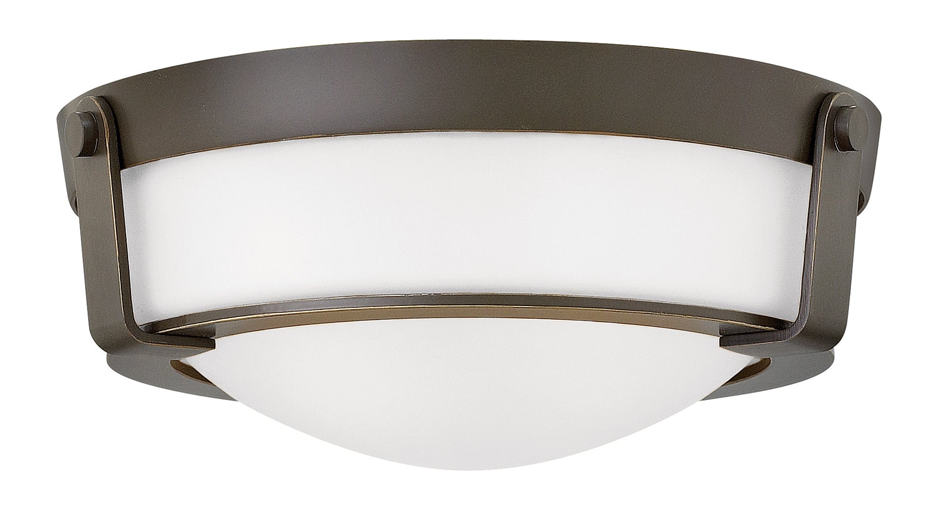 HATHAWAY Plafonnier Bronze DEL INTÉGRÉ - 3223OB-WH-LED | HINKLEY