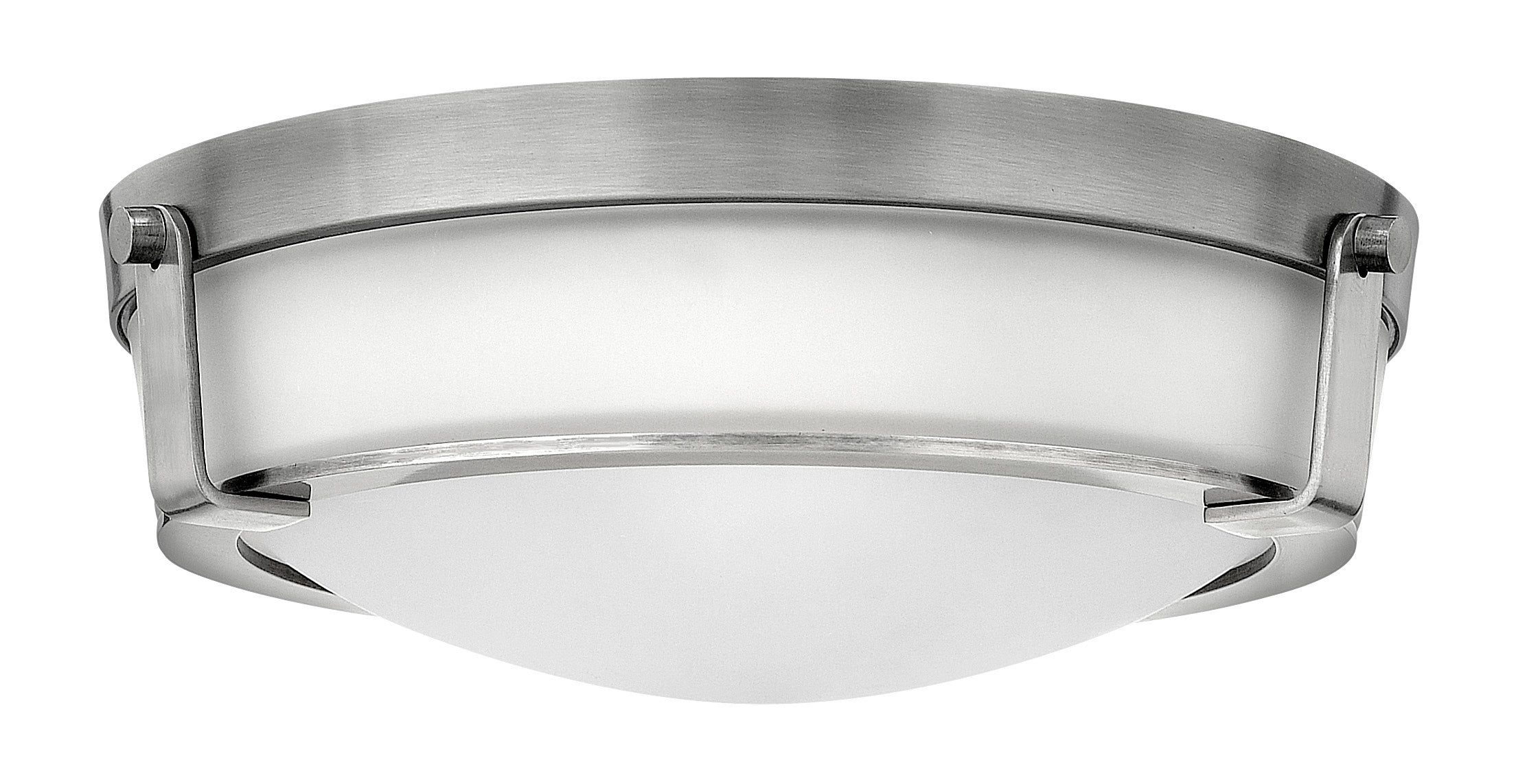 HATHAWAY Plafonnier Nickel DEL INTÉGRÉ - 3225AN-LED | HINKLEY