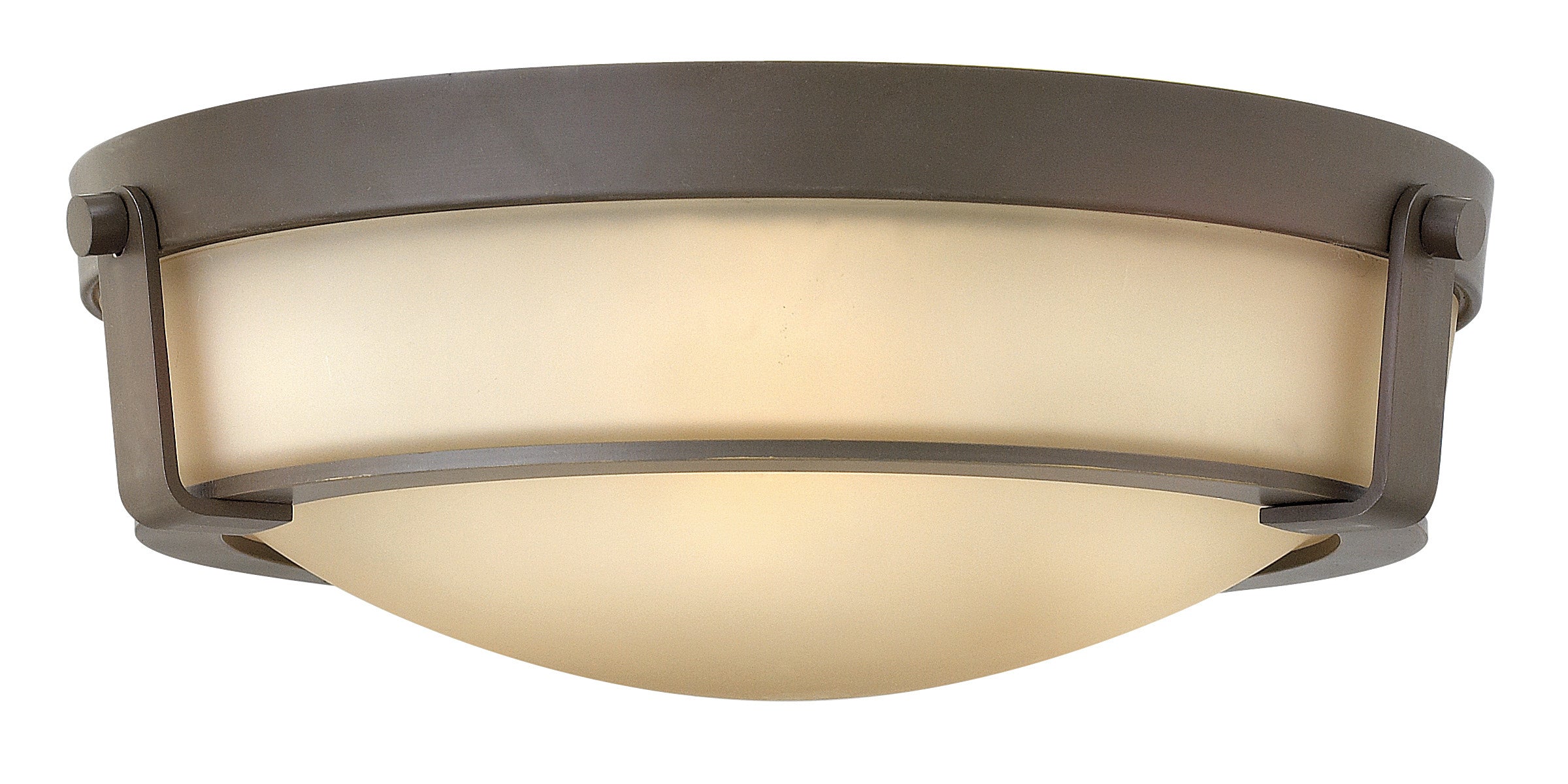 HATHAWAY Plafonnier Bronze DEL INTÉGRÉ - 3225OB-LED | HINKLEY