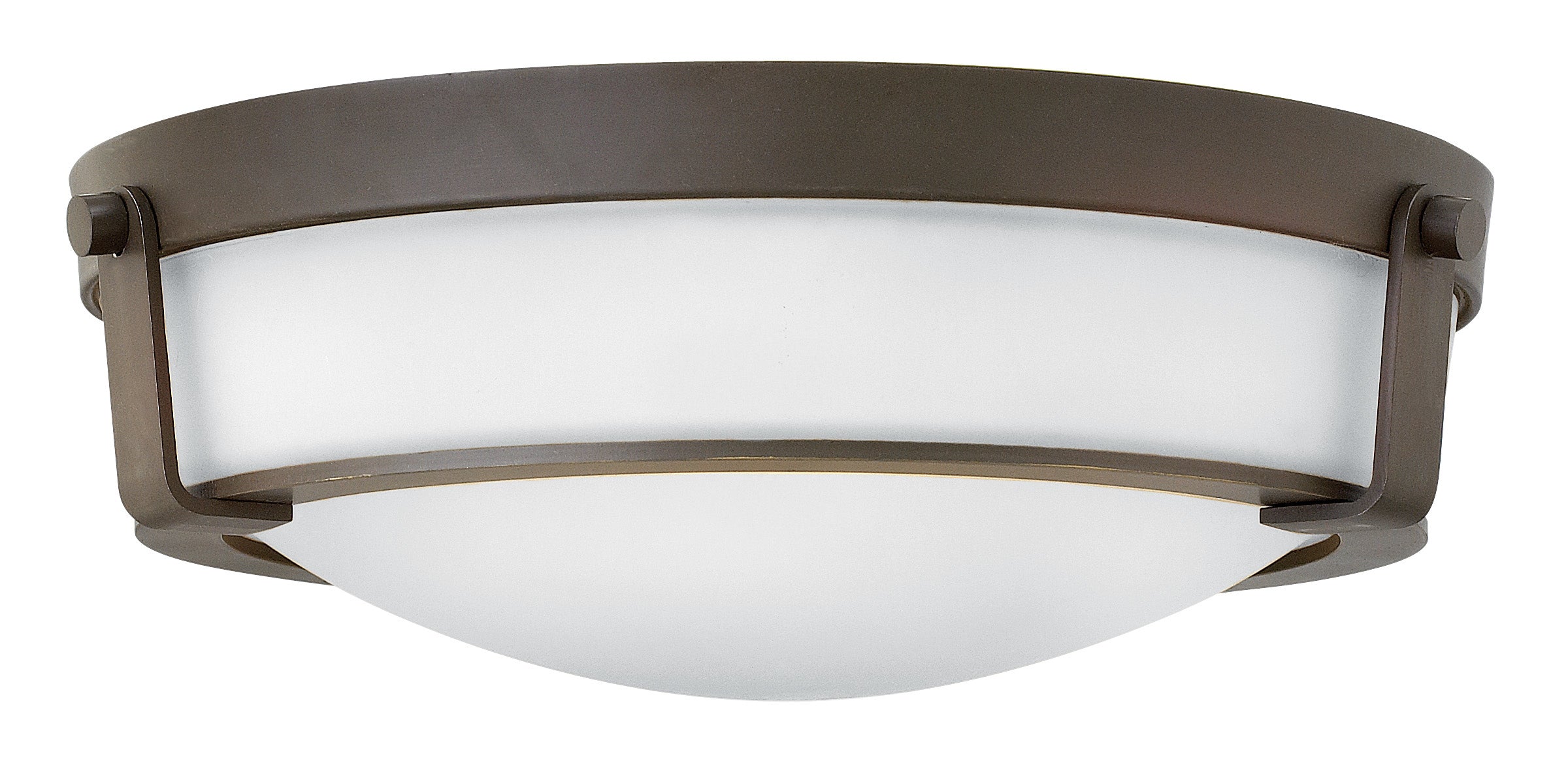 HATHAWAY Plafonnier Bronze DEL INTÉGRÉ - 3225OB-WH-LED | HINKLEY