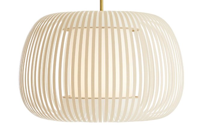 MIA Luminaire suspendu Beige, Or - 41005 | ARTERIORS