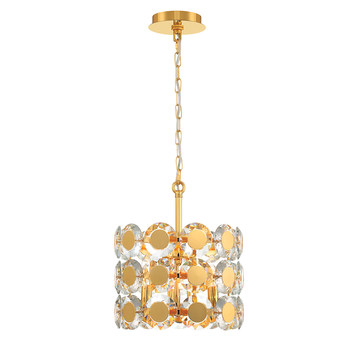 PERRENE Chandelier Gold - 44284-029 | EUROFASE