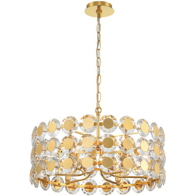 PERRENE Chandelier Gold - 44285-026 | EUROFASE