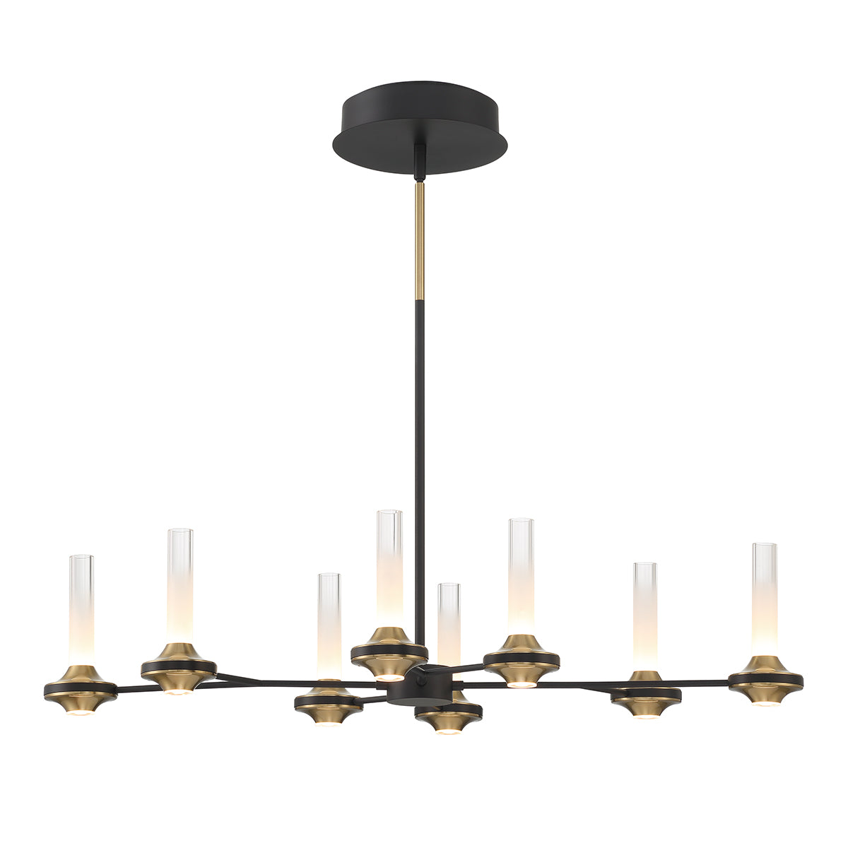 TORCIA Chandelier Black - 45714-016 | EUROFASE