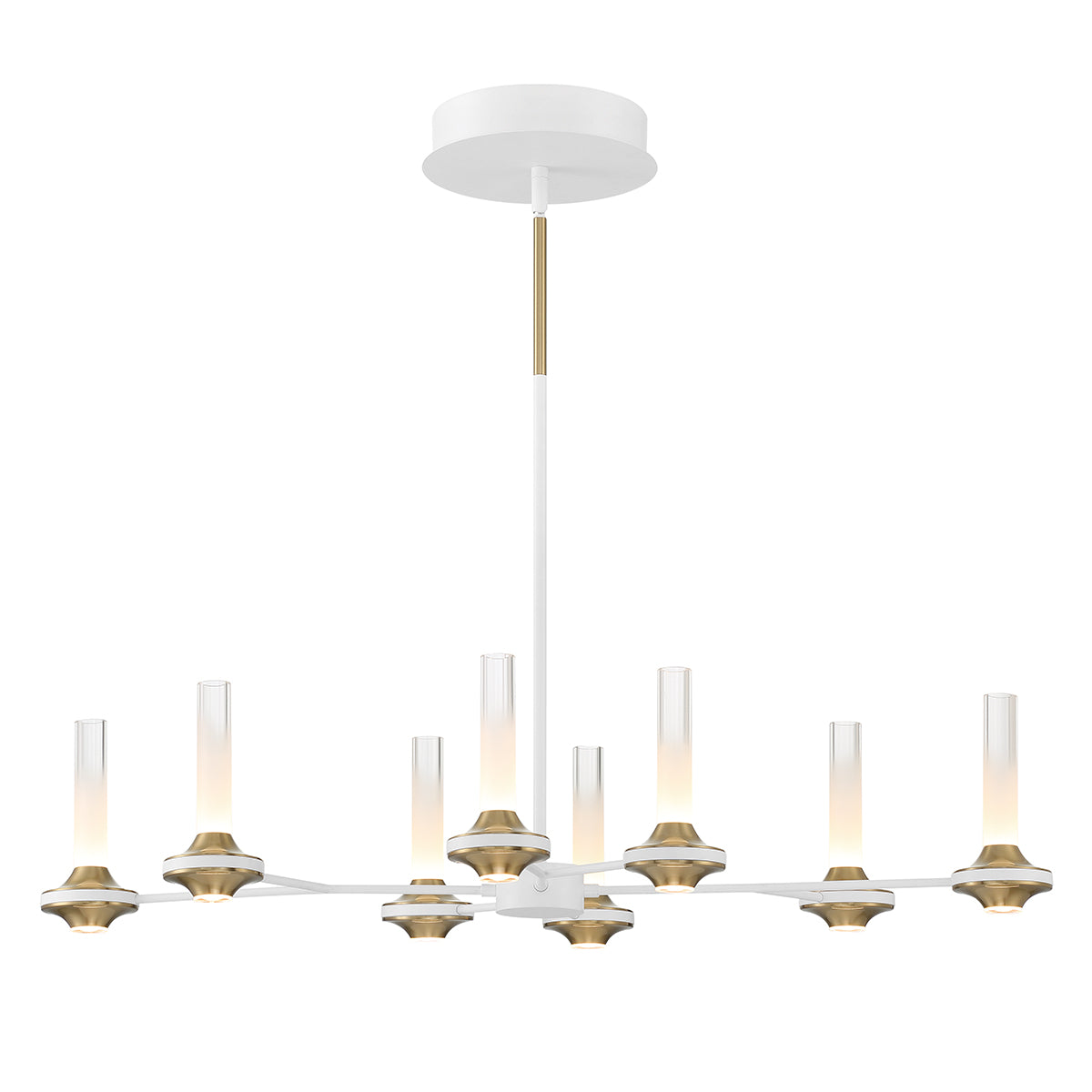 TORCIA Chandelier White - 45714-023 | EUROFASE