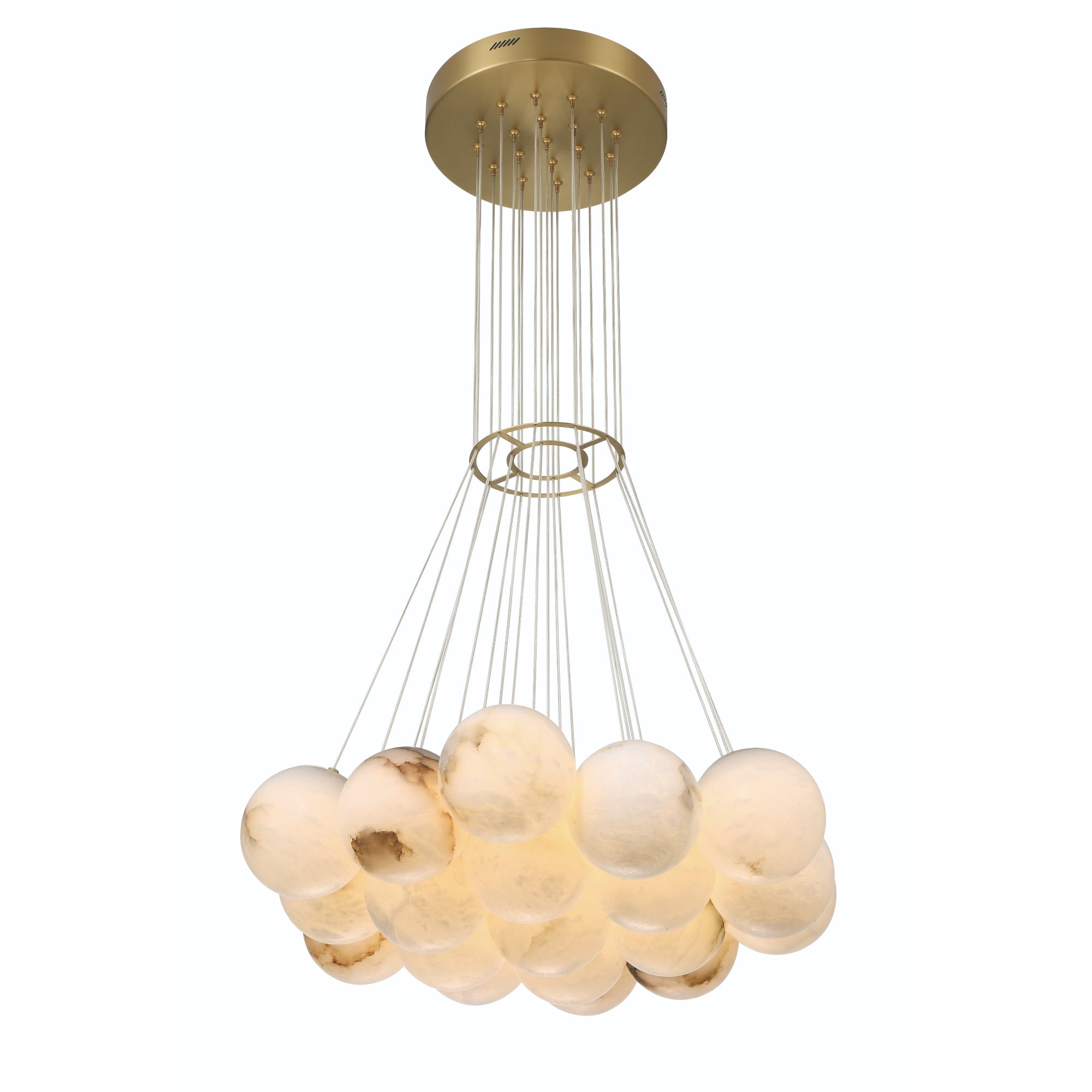 KEPLER Chandelier Or DEL INTÉGRÉ - 46914-019 | EUROFASE