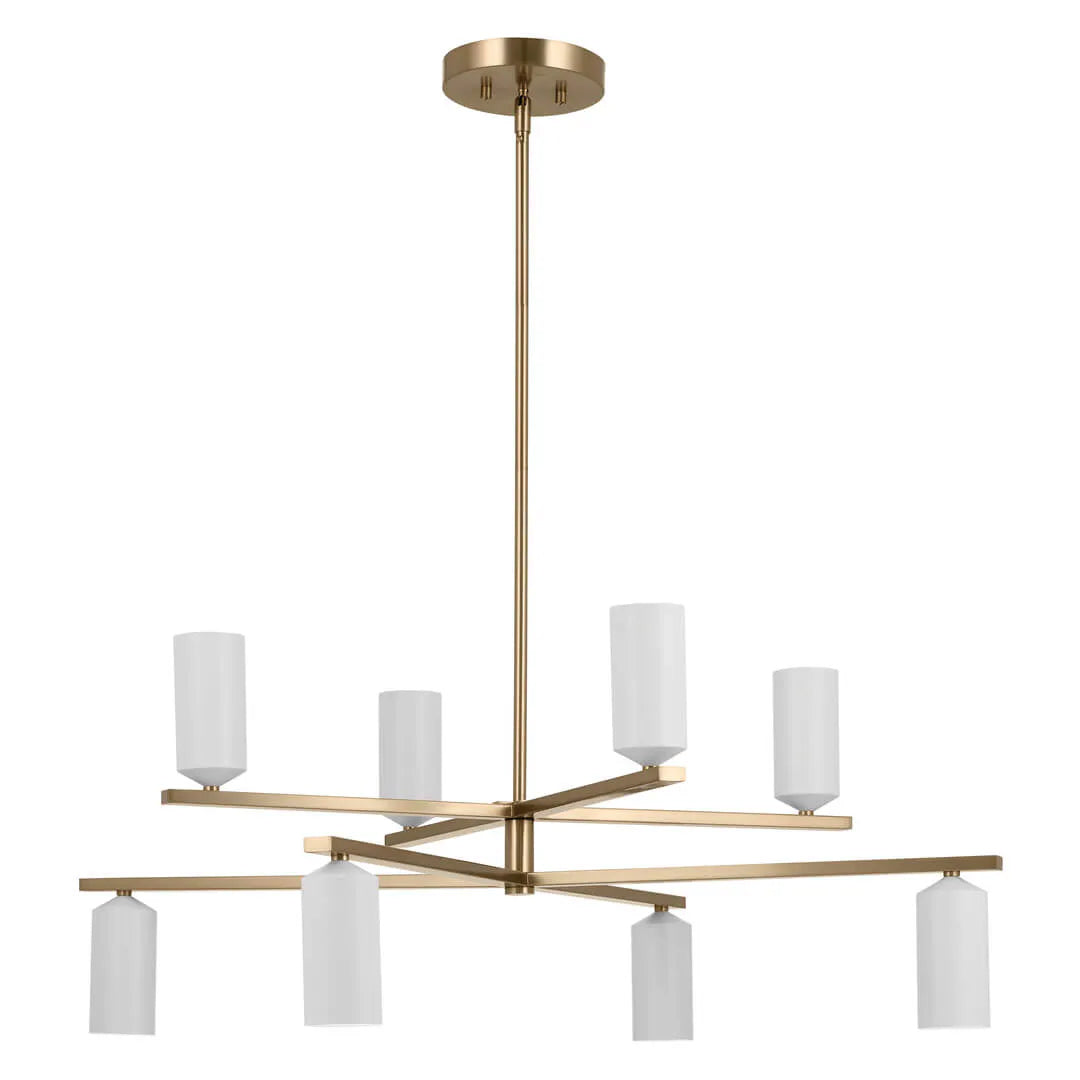 GALA Suspension Bronze, Blanc - 52532CPZWH | Kichler