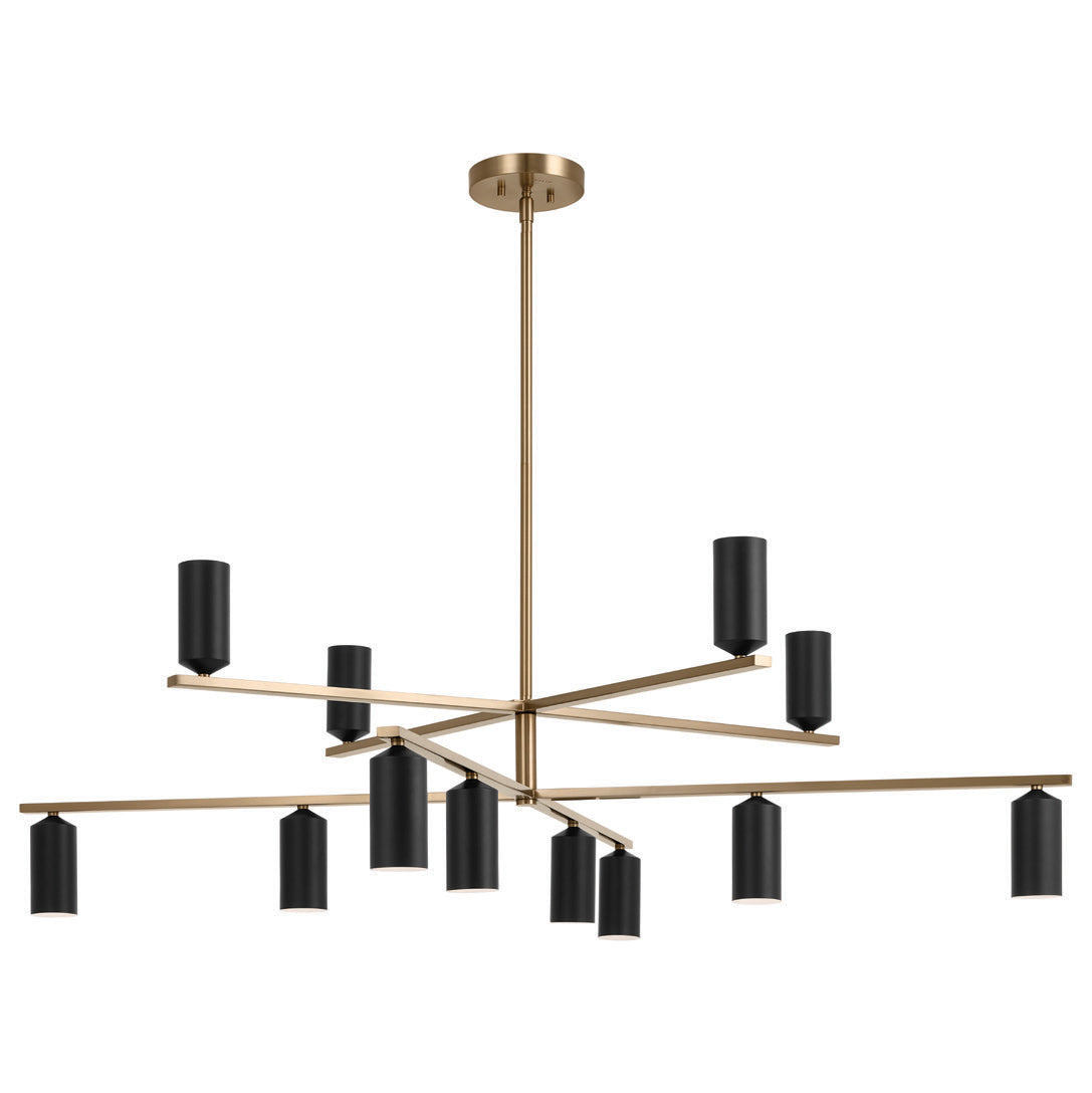 GALA Suspension Bronze, Noir - 52533CPZBK | Kichler