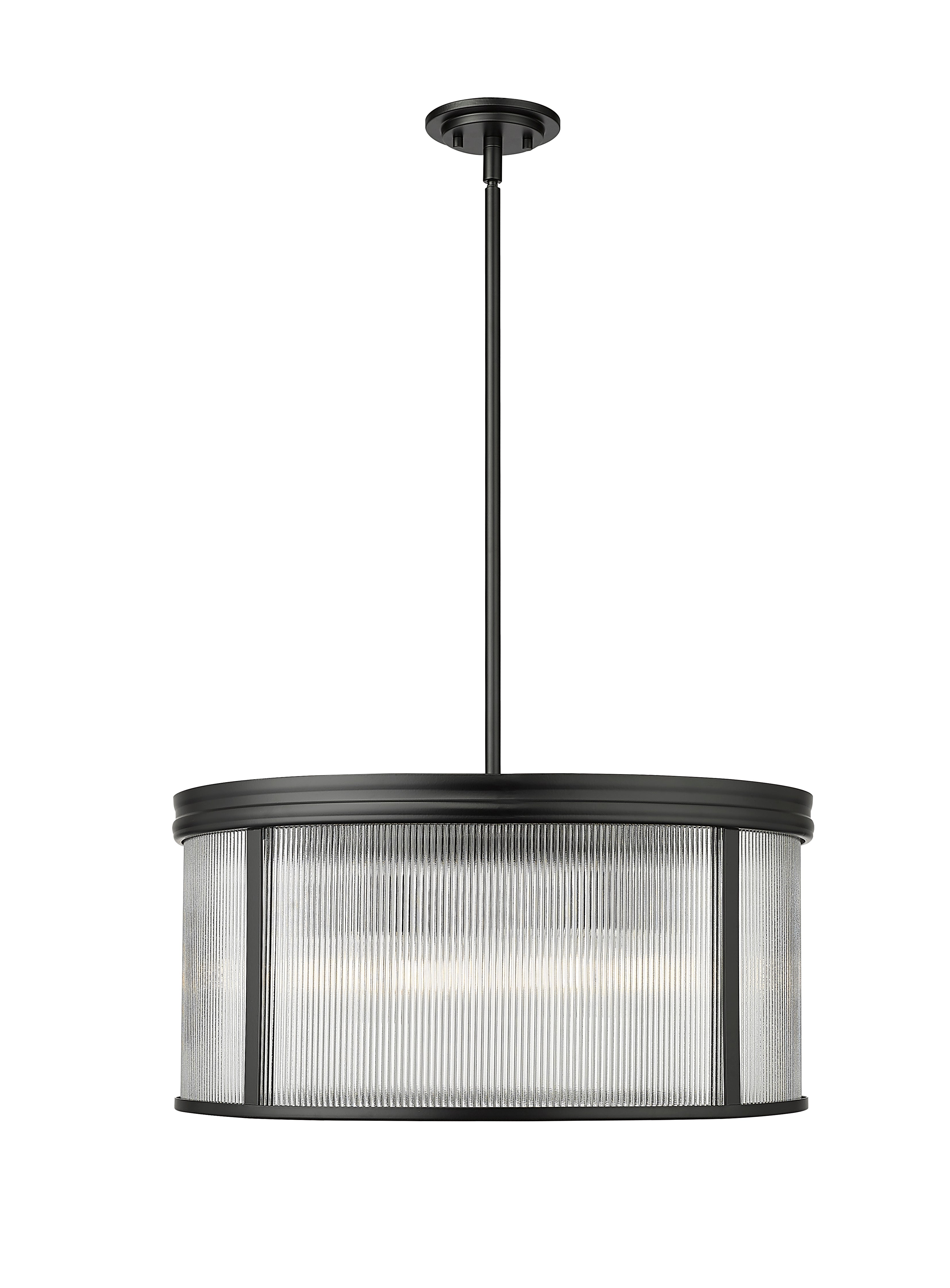 CARNABY Chandelier Noir - 7504P24-MB | Z-LITE