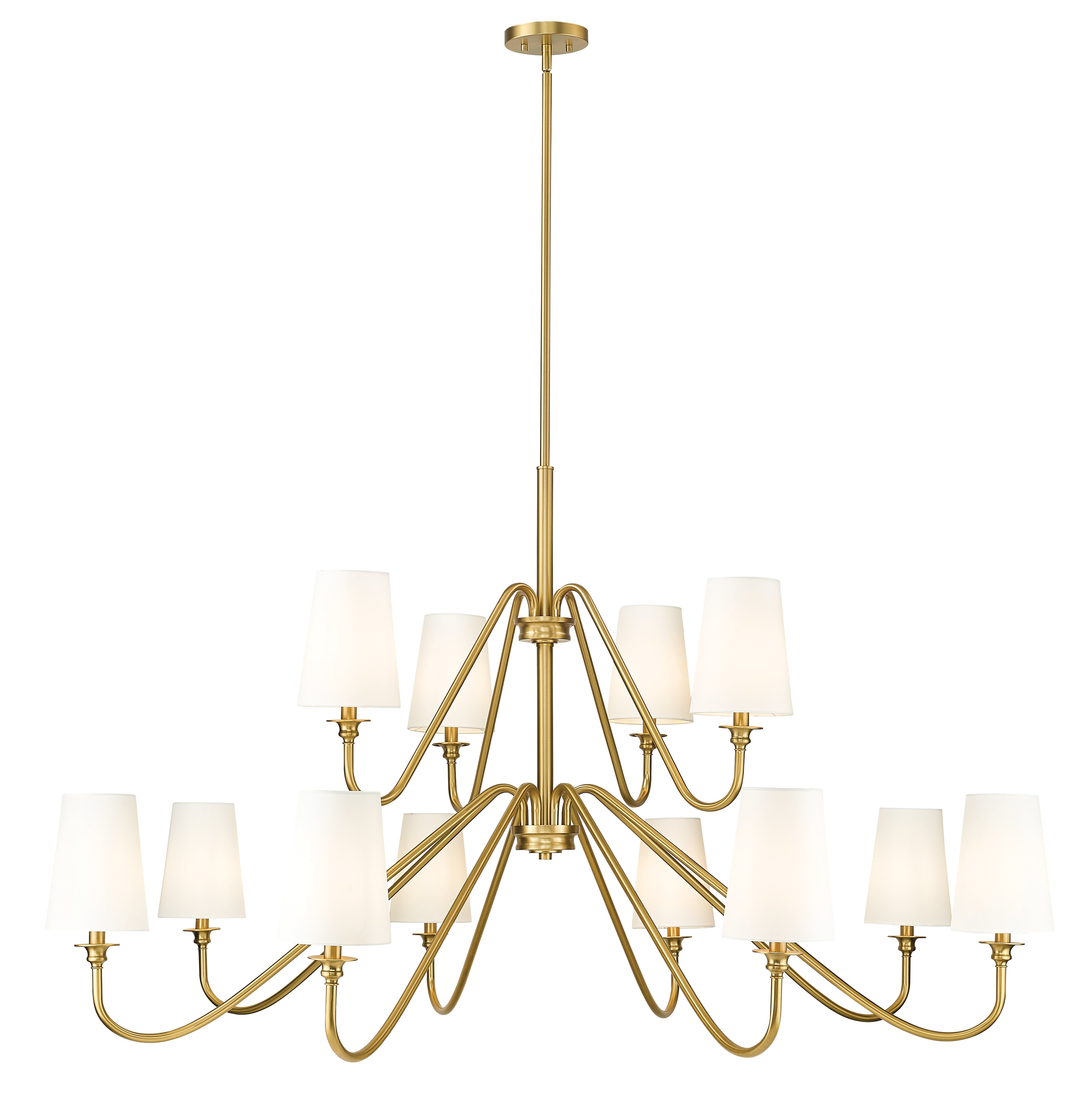 GIANNA Chandelier Or - 7509-12-60MGLD | Z-LITE