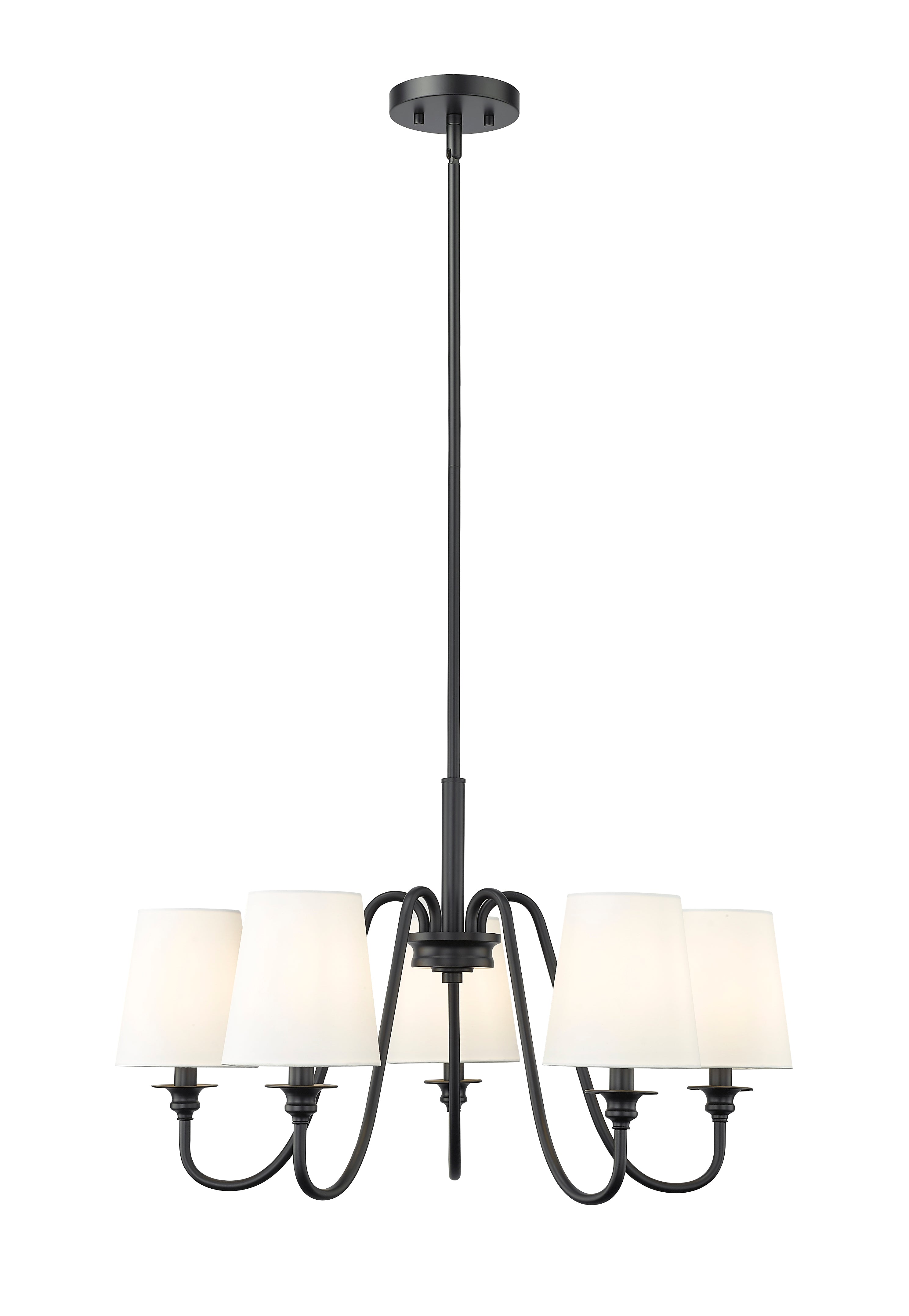 GIANNA Chandelier Noir - 7509-5-26MB | Z-LITE