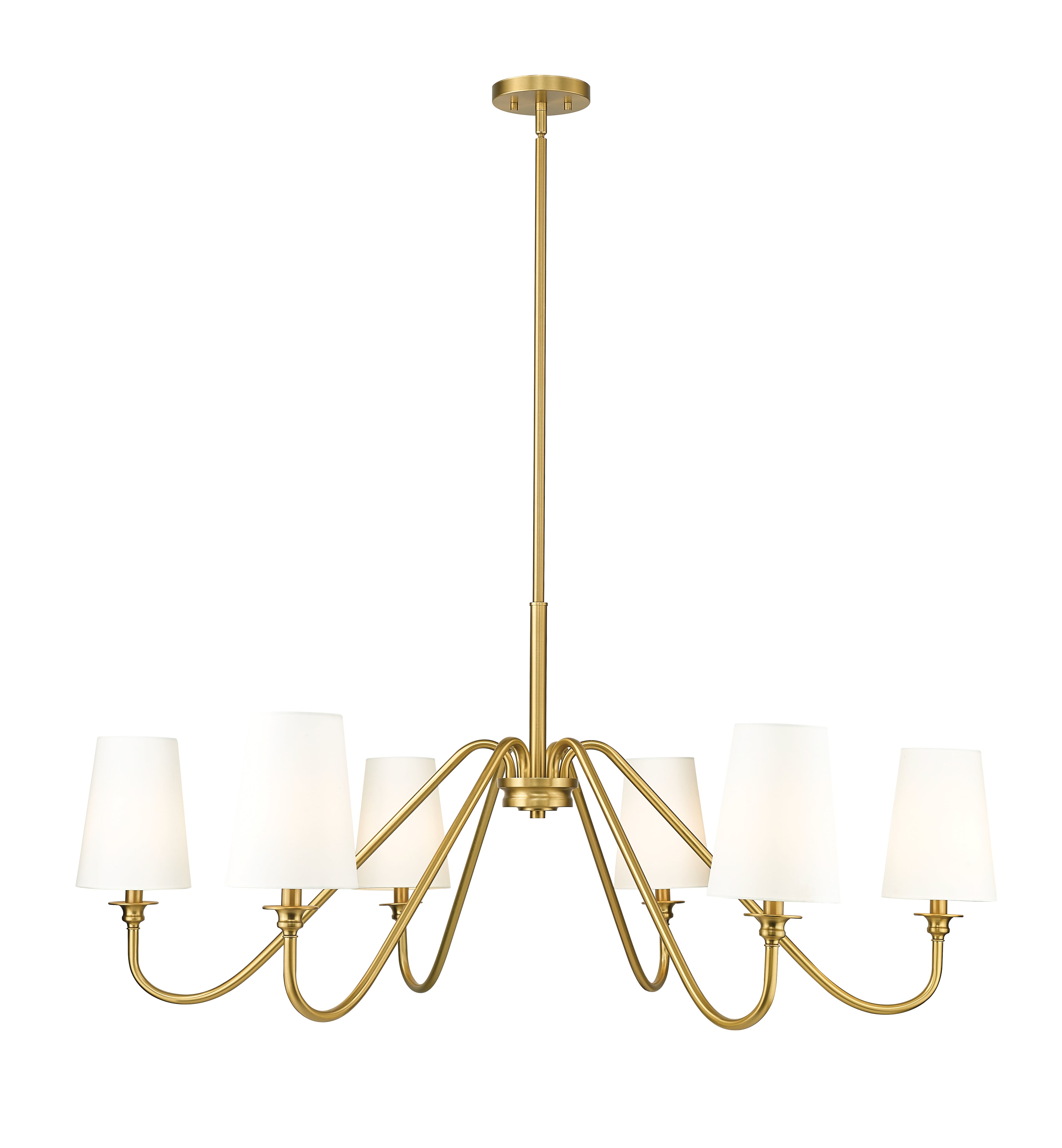 GIANNA Chandelier Or - 7509-6-46MGLD | Z-LITE