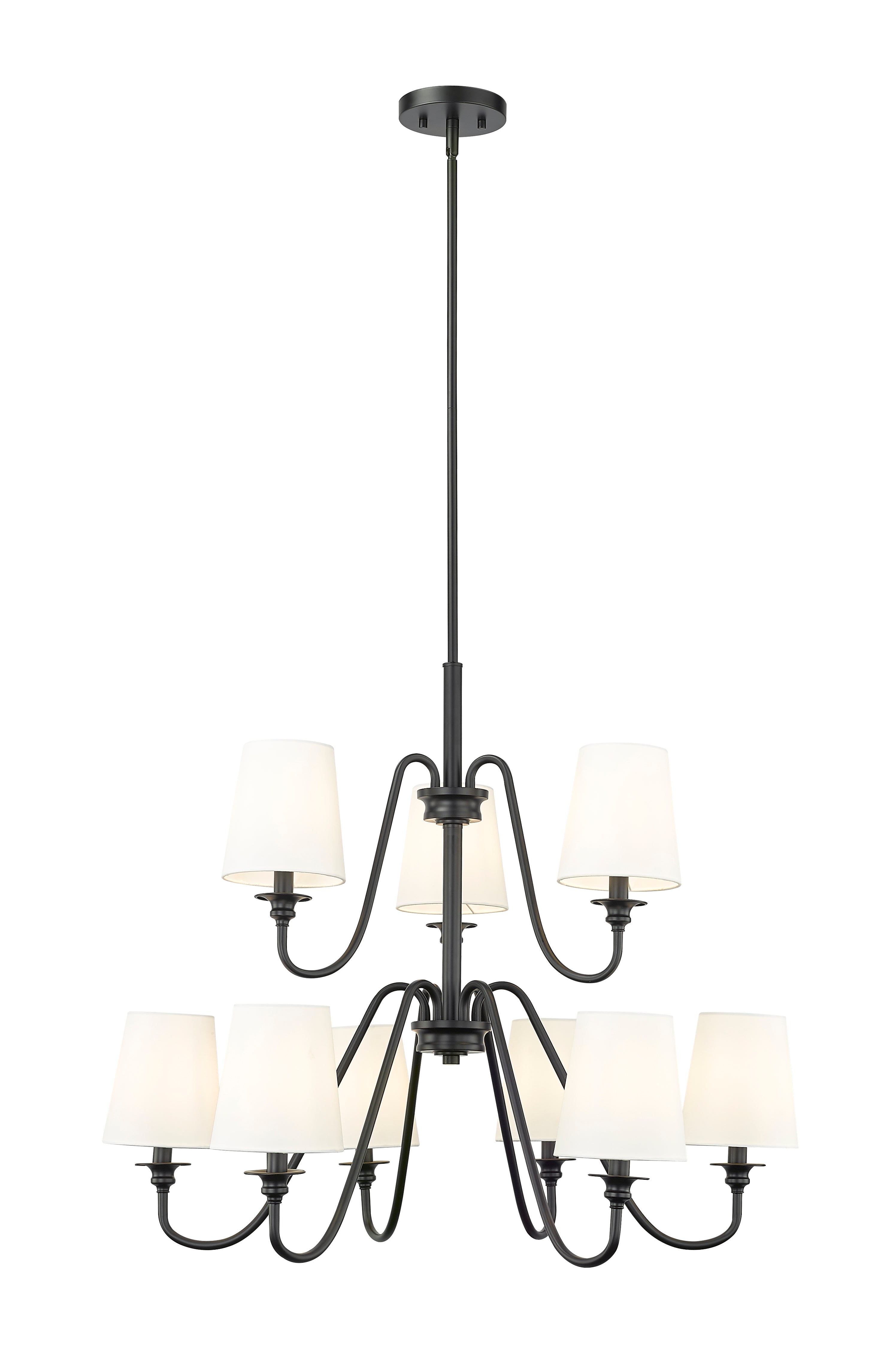 GIANNA Chandelier Noir - 7509-9-32MB | Z-LITE