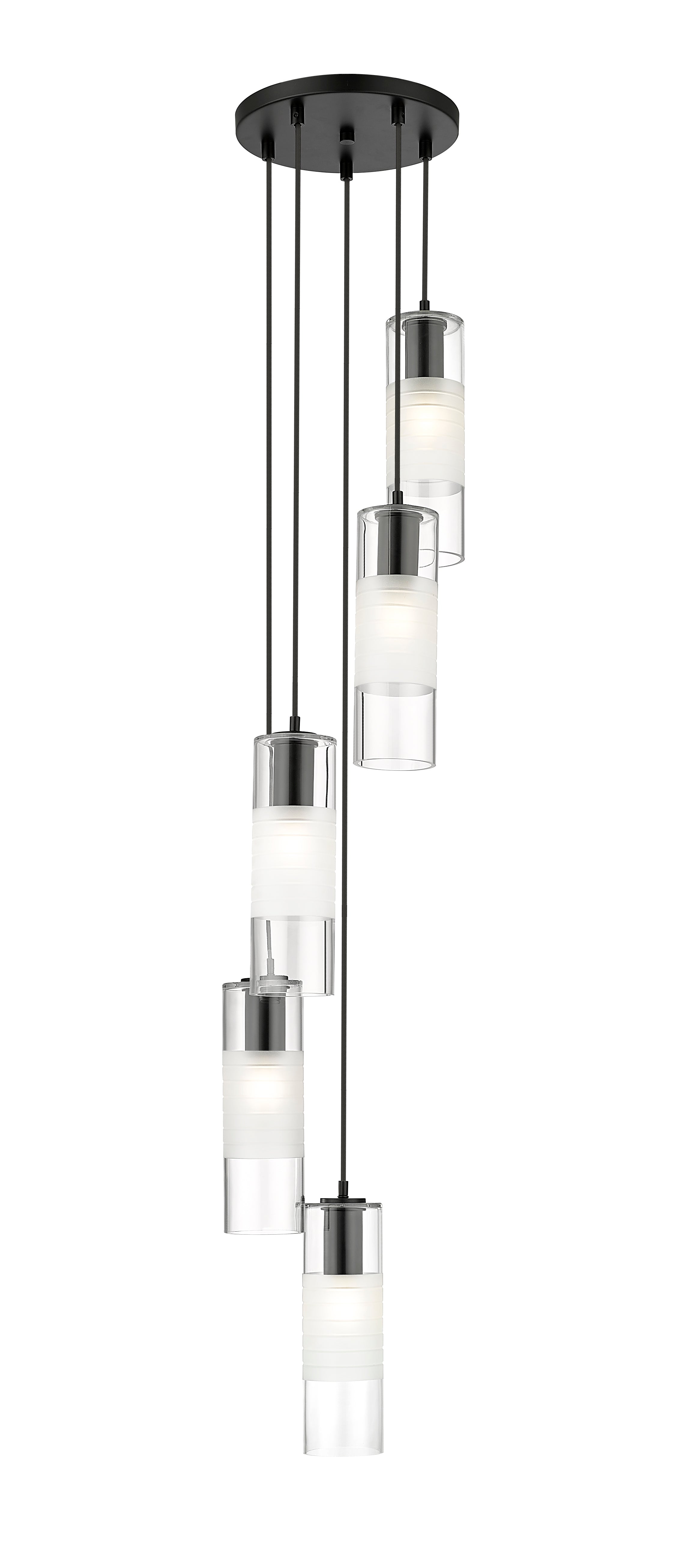 ALTON Chandelier Noir - 824P-5R-MB | Z-LITE