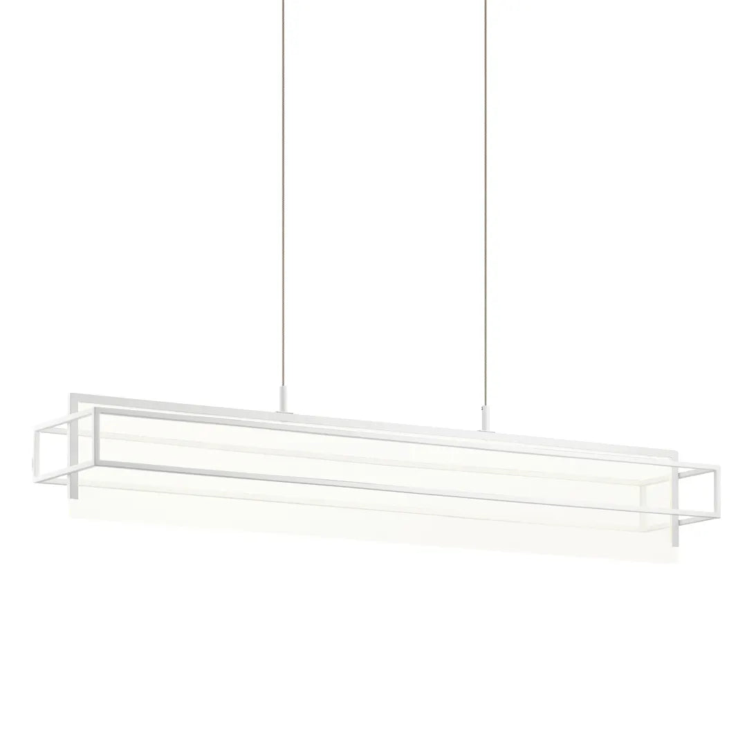 VEGA Suspension linéaire Blanc - 84051WH | ELAN