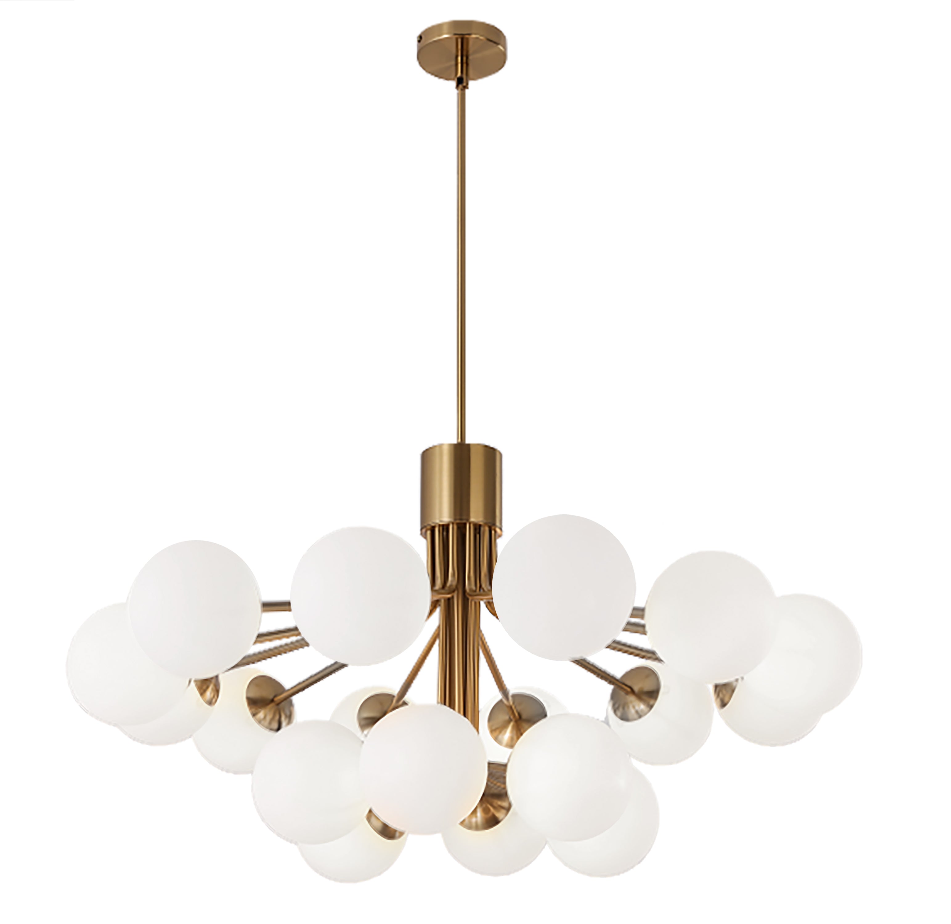 AMANDA Chandelier Gold - AMA-3618C-AGB | DAINOLITE