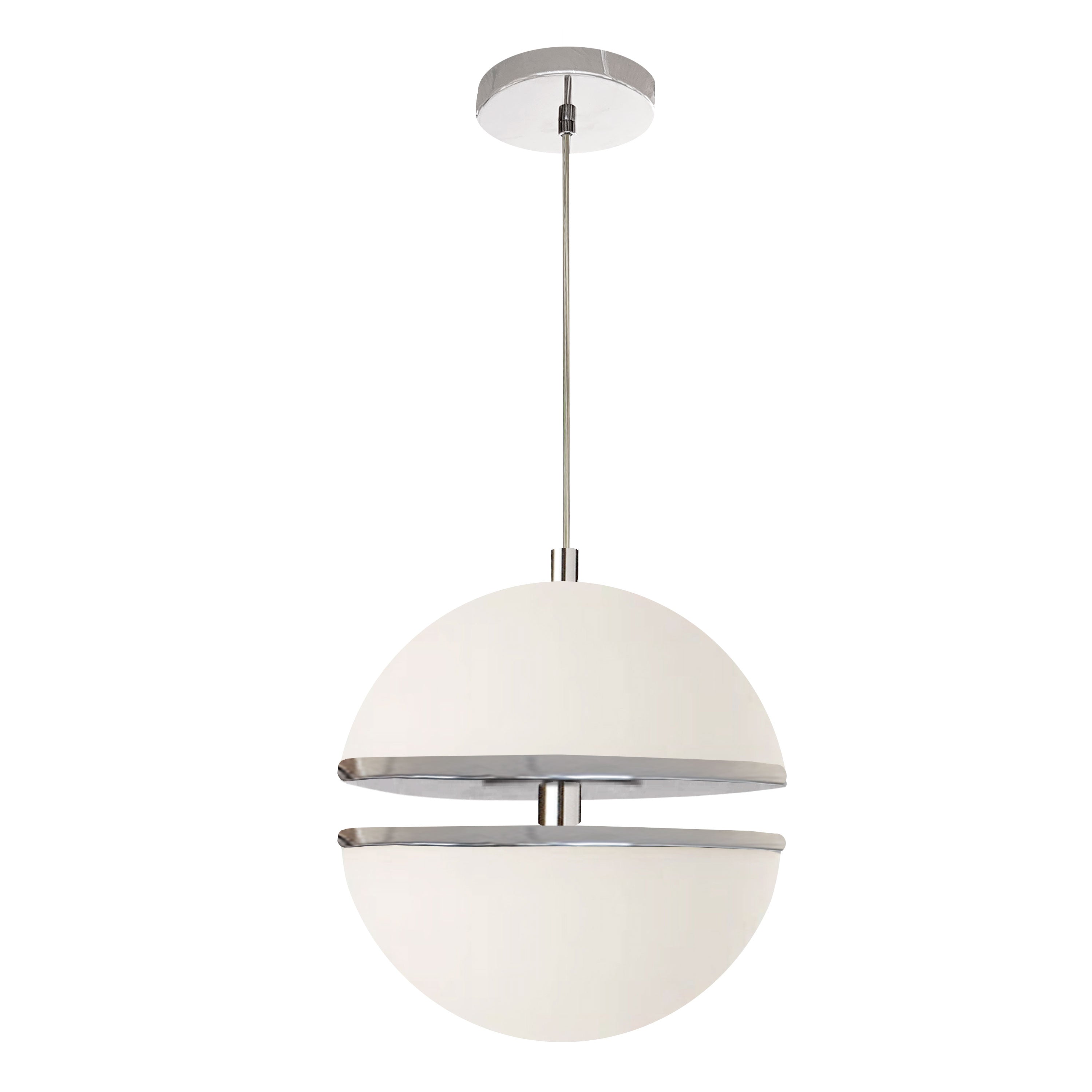 ATOMIC Pendant White INTEGRATED LED - AMC-1330LEDP-PC | DAINOLITE