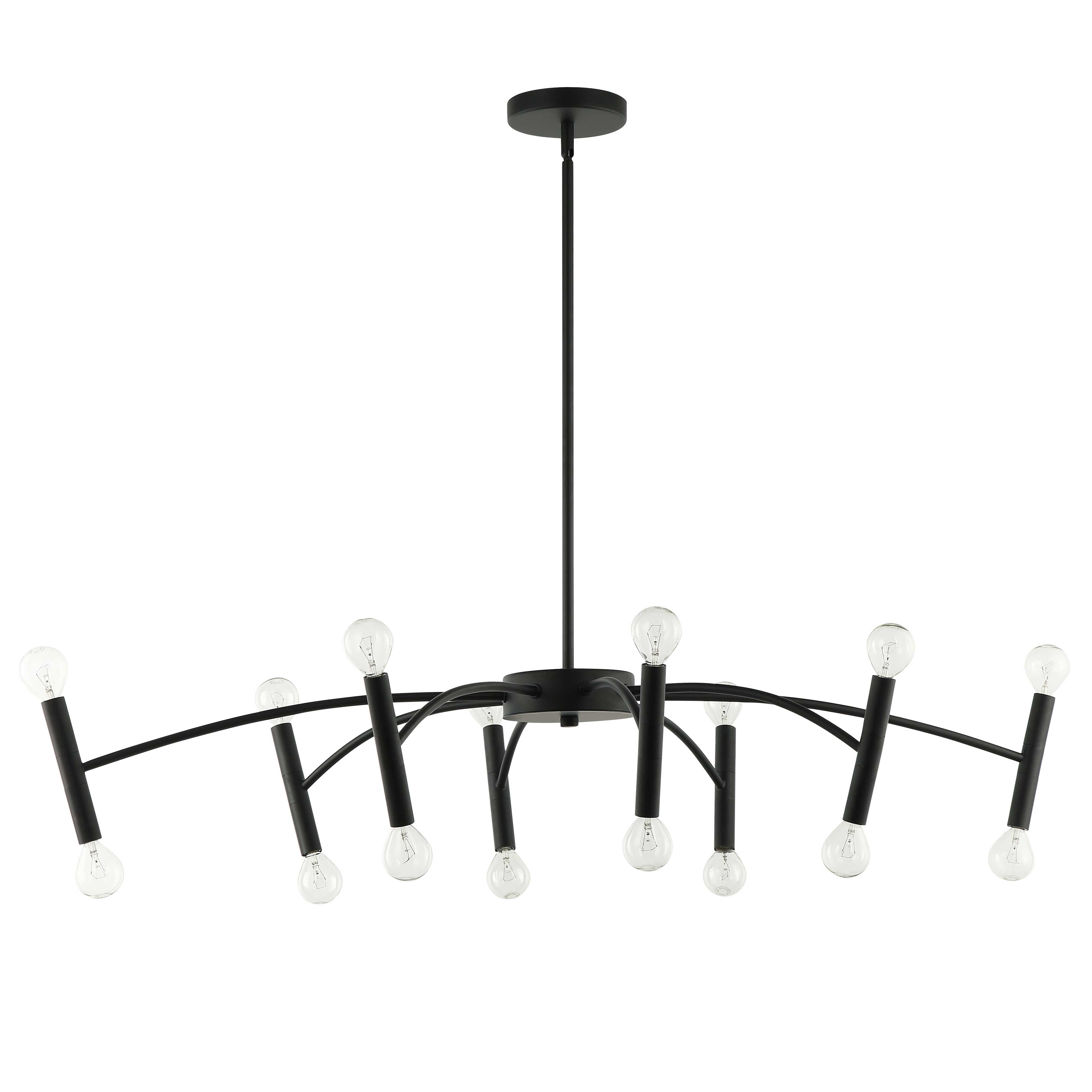 ARAGOG Chandelier Black - ARO-4016HP-MB | DAINOLITE