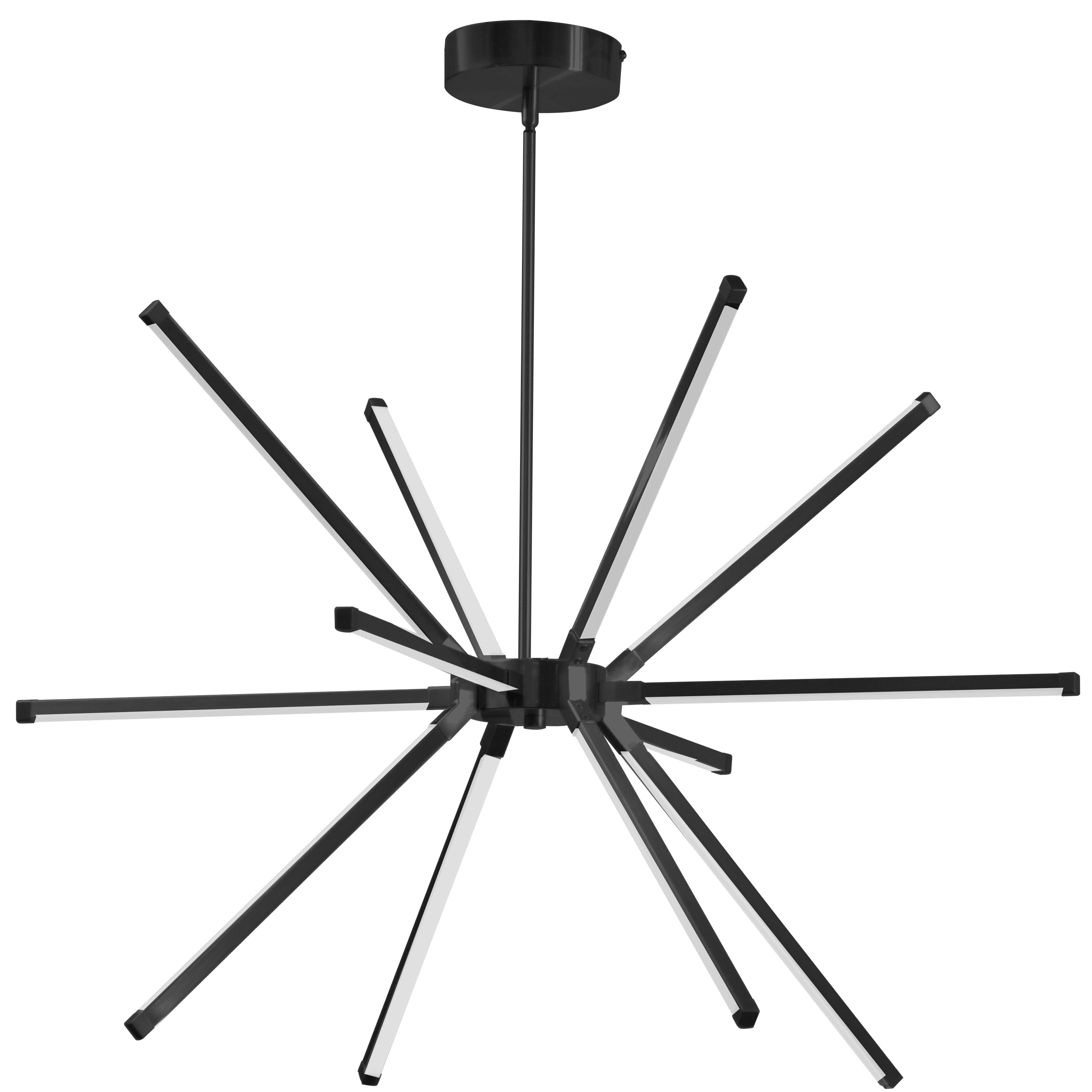 ARRAY Chandelier Black INTEGRATED LED - ARY-3260LEDC-MB | DAINOLITE