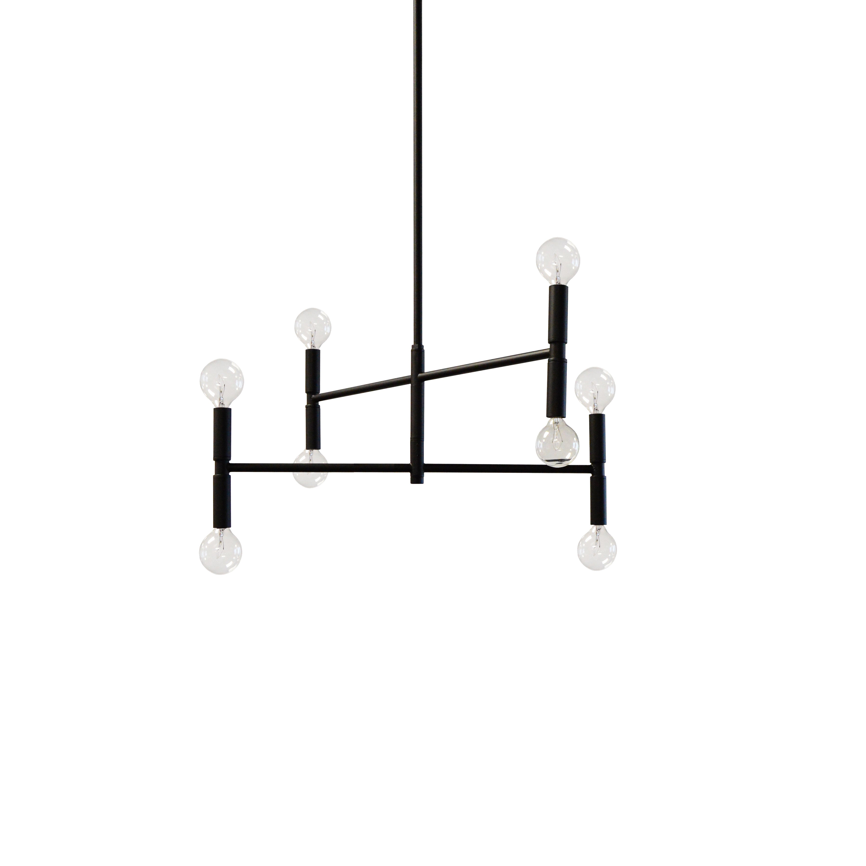 AVA Chandelier Black - AVA-188C-MB | DAINOLITE