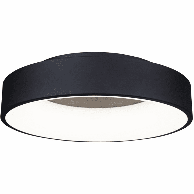 LAZIO Flush mount  Black INTEGRATED LED - BT2010BK | ARTCRAFT