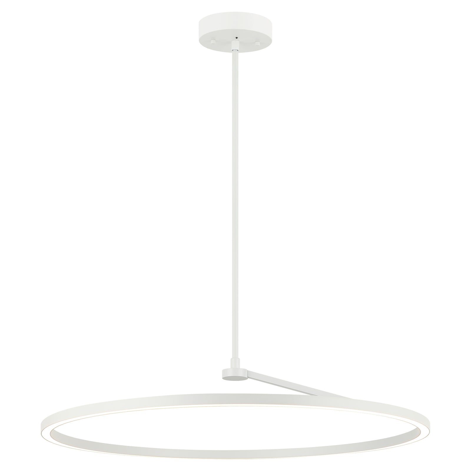 THE TRUNDLE Suspension Blanc DEL INTÉGRÉ - C36732WH | Matteo