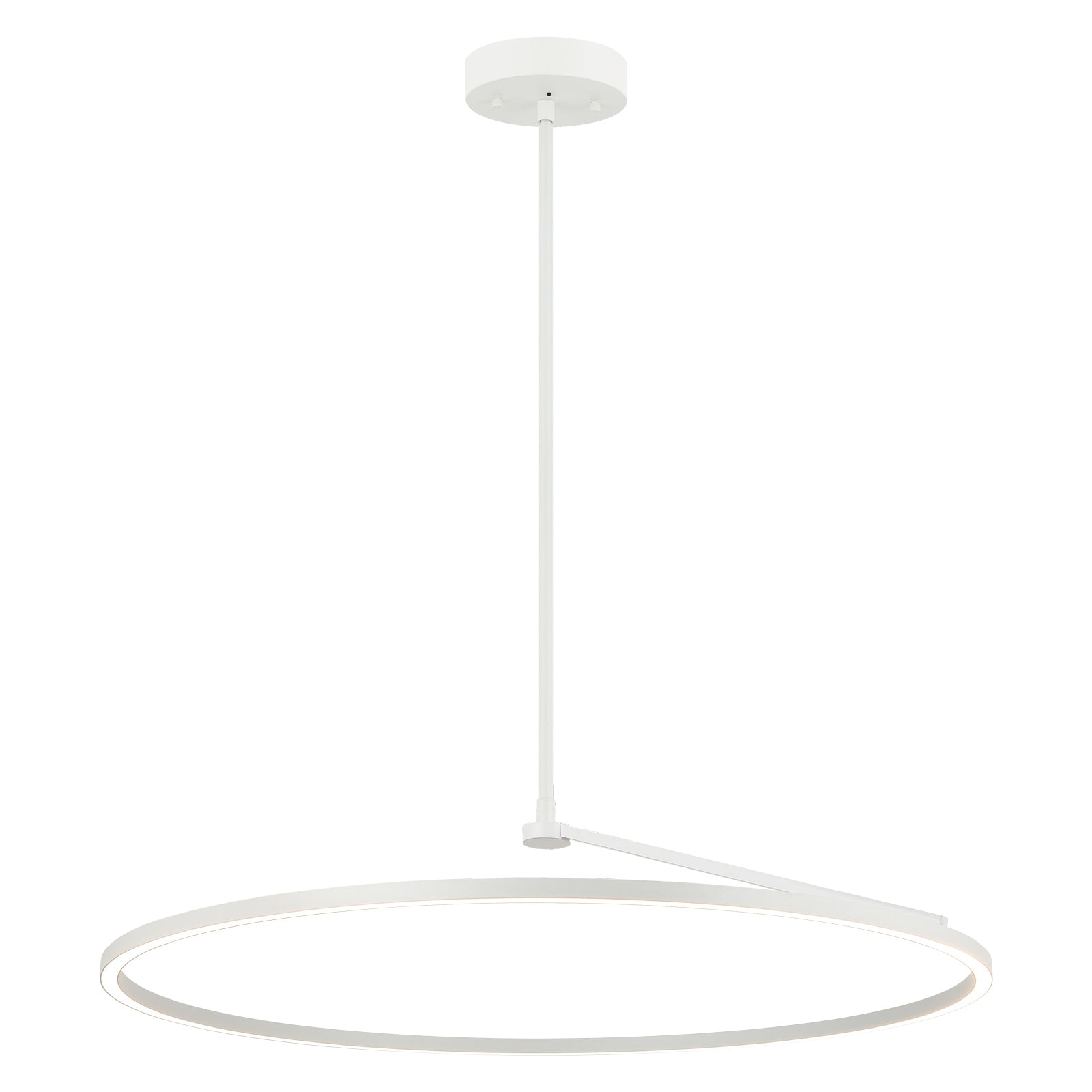 THE TRUNDLE Suspension Blanc DEL INTÉGRÉ - C36740WH | Matteo