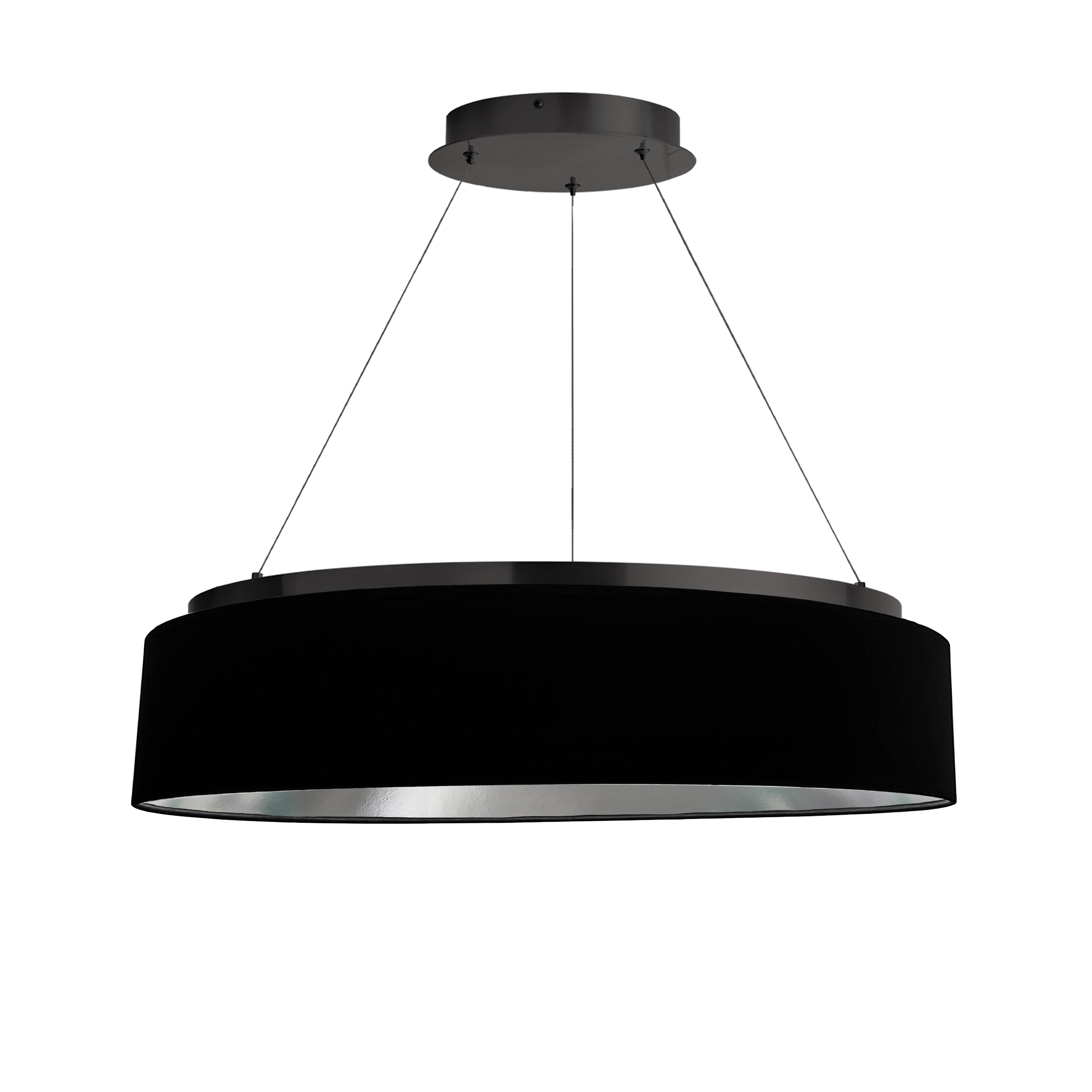 CIRCULO Chandelier Noir DEL INTÉGRÉ - CIR-2634C-MB-697 | DAINOLITE