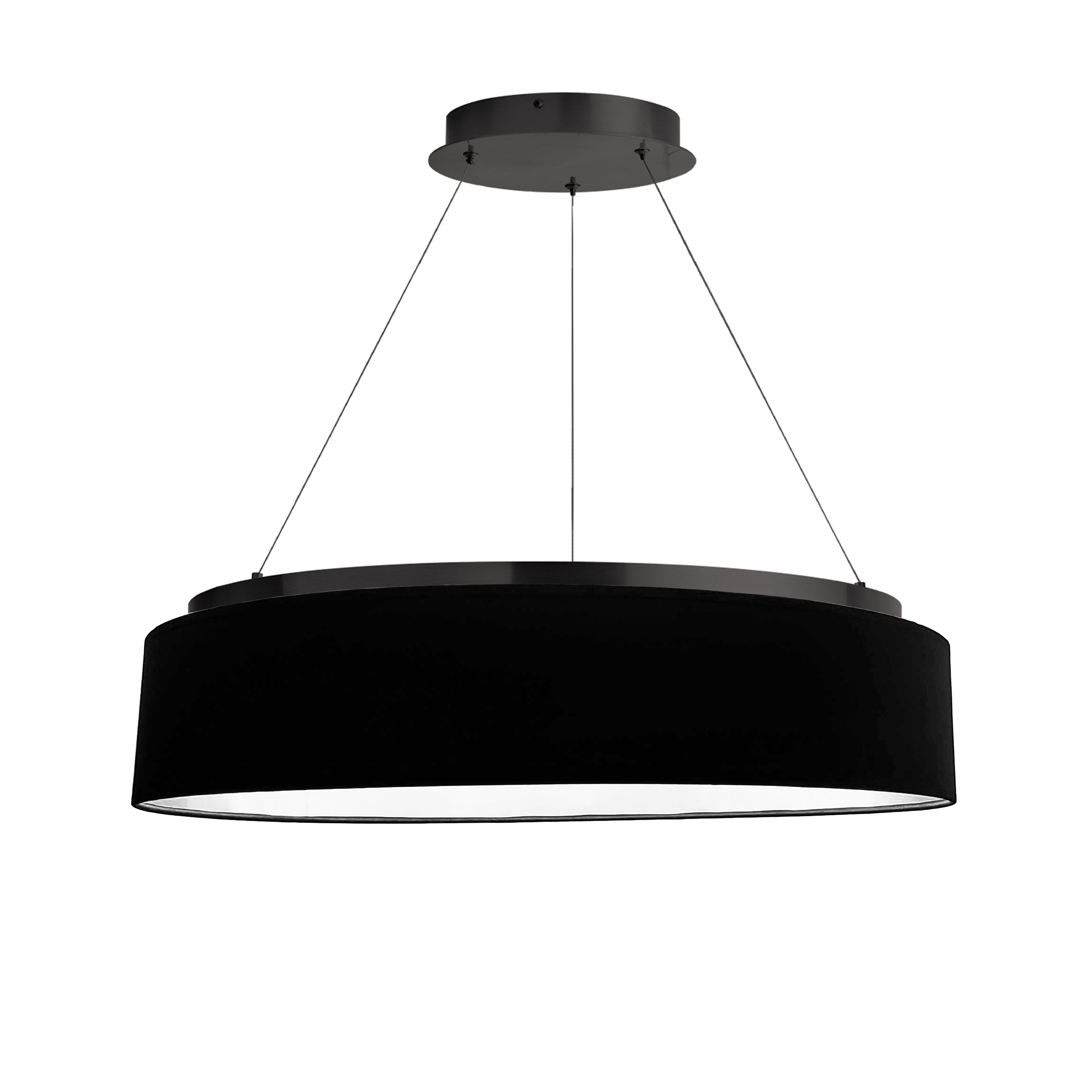 CIRCULO Chandelier Noir DEL INTÉGRÉ - CIR-2634C-MB-797 | DAINOLITE