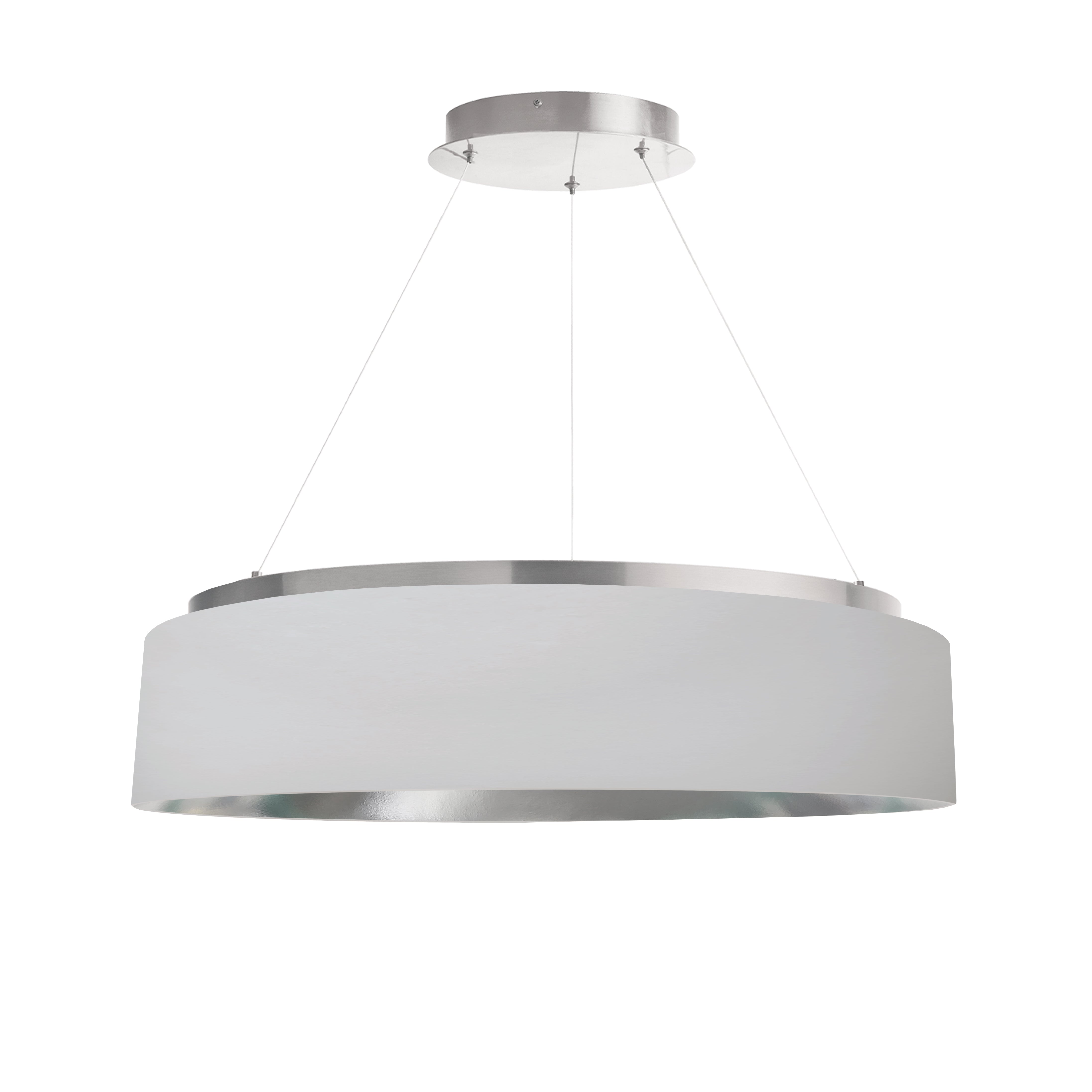 CIRCULO Chandelier Blanc DEL INTÉGRÉ - CIR-2634C-SV-691 | DAINOLITE