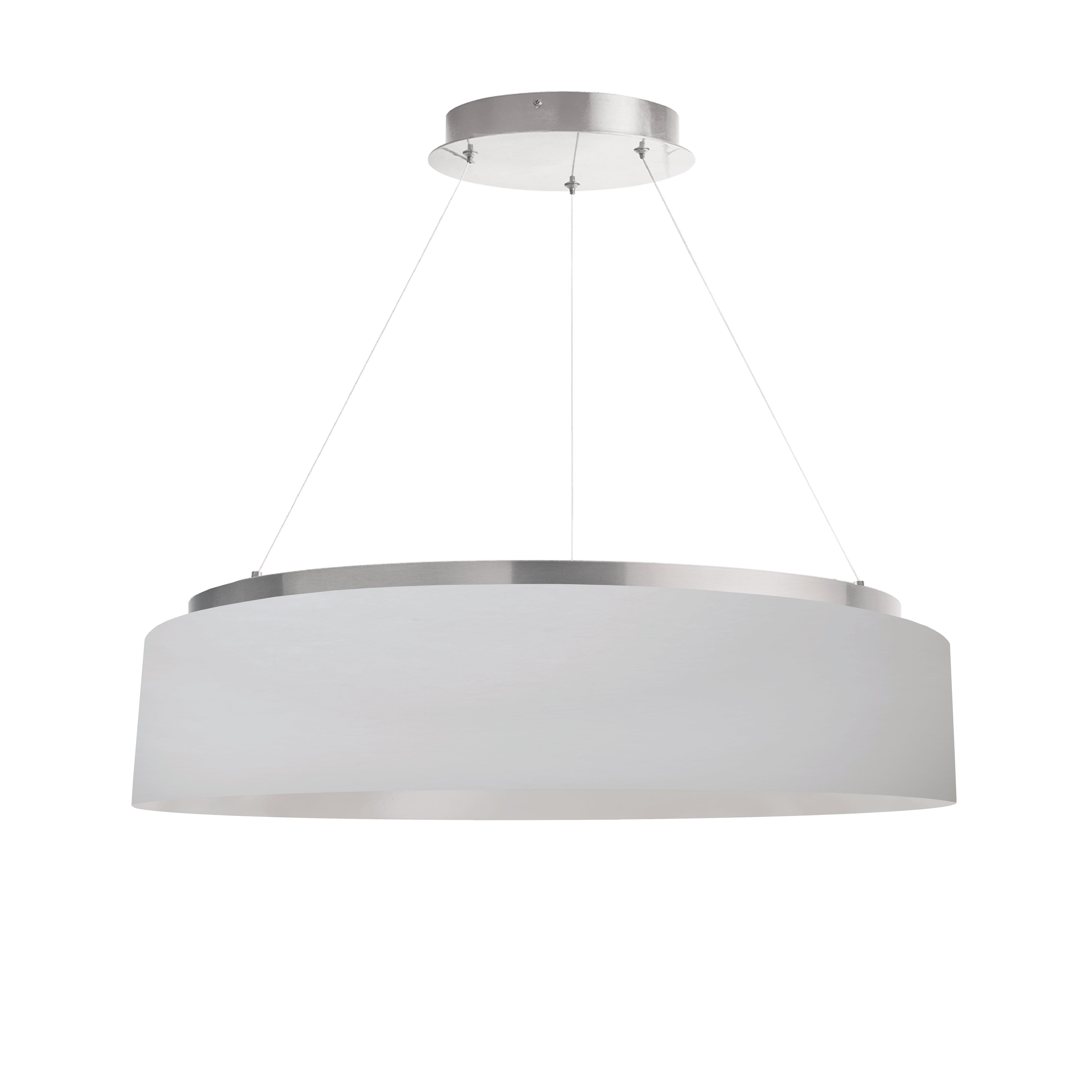 CIRCULO Chandelier Blanc DEL INTÉGRÉ - CIR-2634C-SV-790 | DAINOLITE