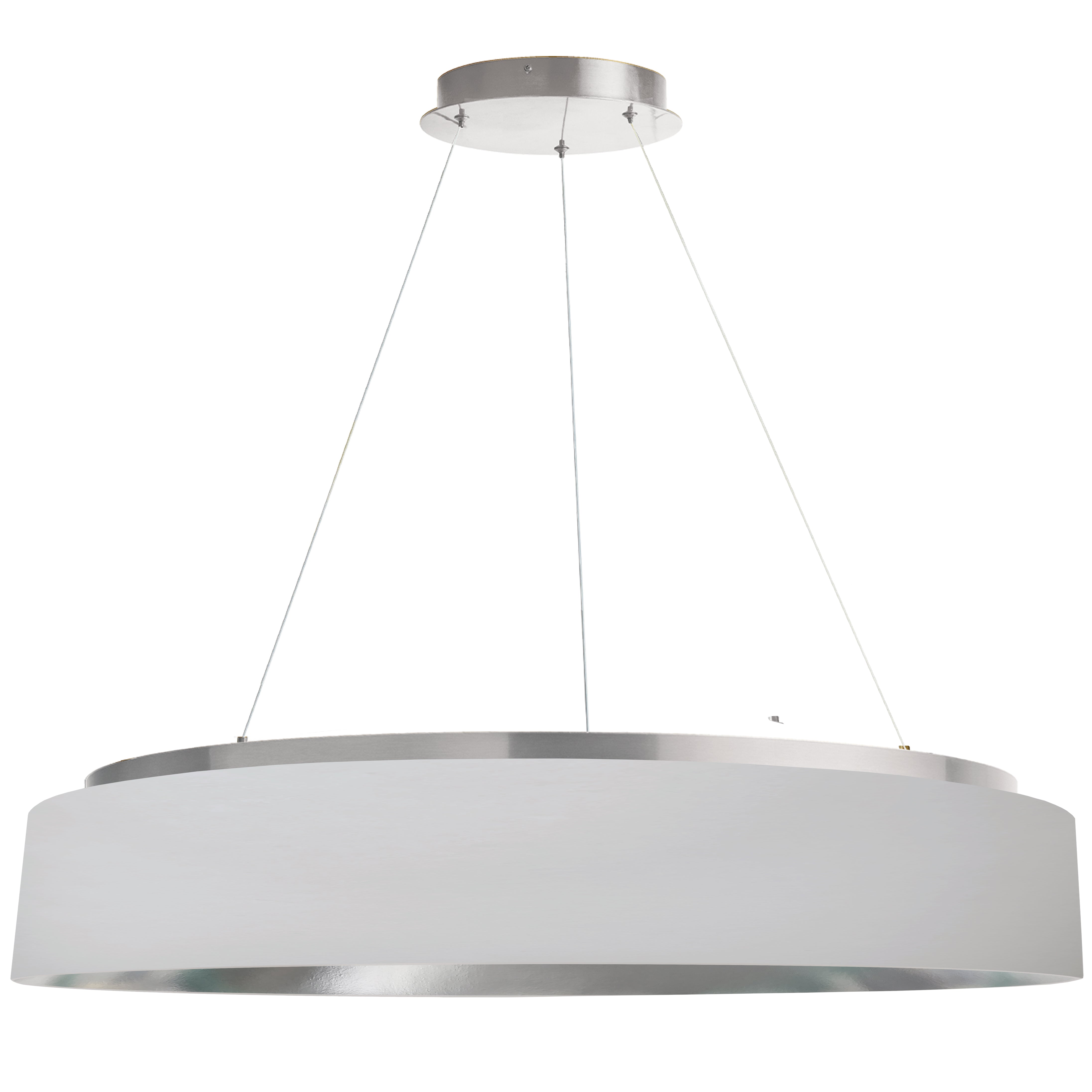 CIRCULO Chandelier Blanc DEL INTÉGRÉ - CIR-3463C-SV-691 | DAINOLITE