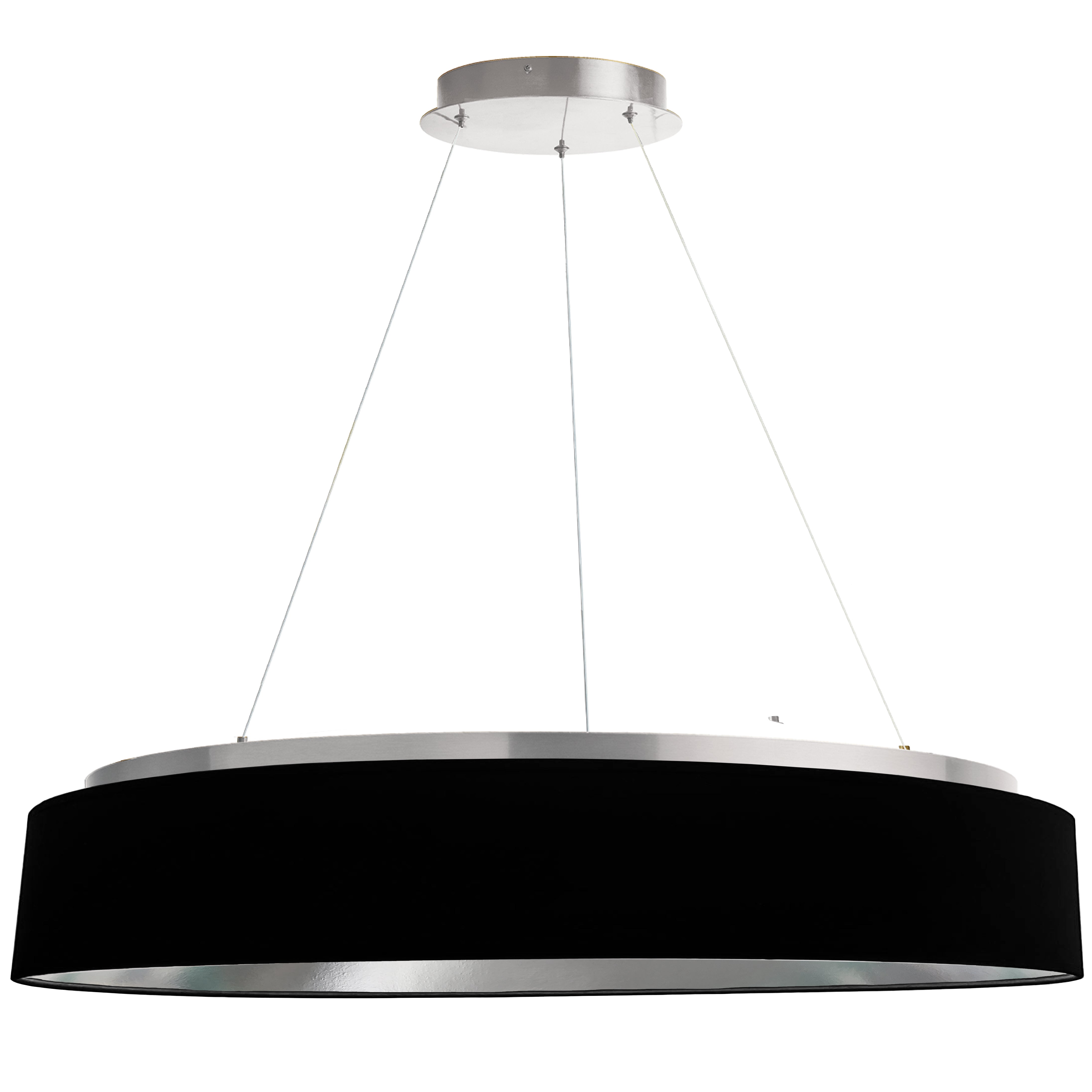 CIRCULO Chandelier Black INTEGRATED LED - CIR-3463C-SV-697 | DAINOLITE