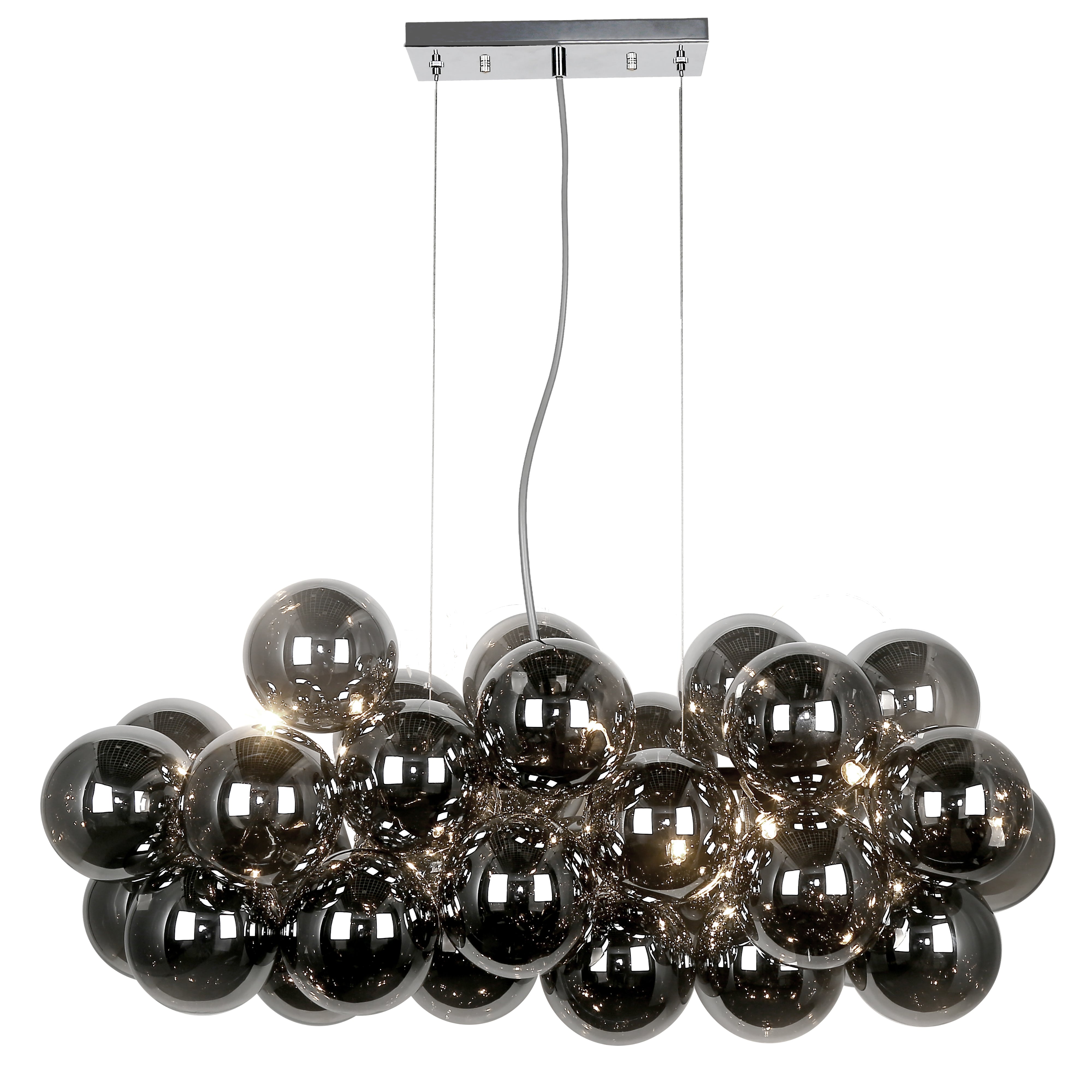 COMET Chandelier Chrome - CMT-418HP-SM-PC | DAINOLITE