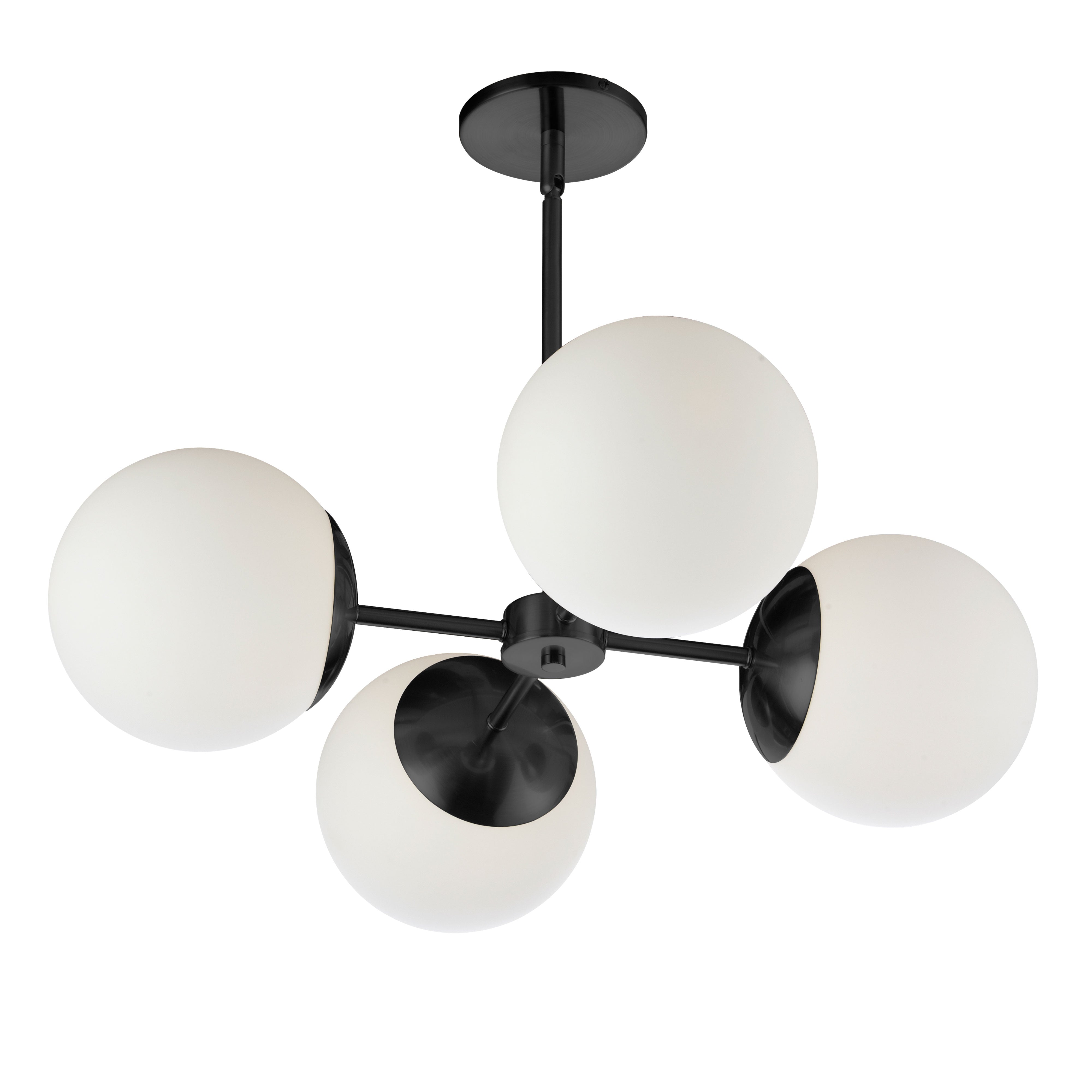 DAYANA Chandelier Noir - DAY-244C-MB | DAINOLITE