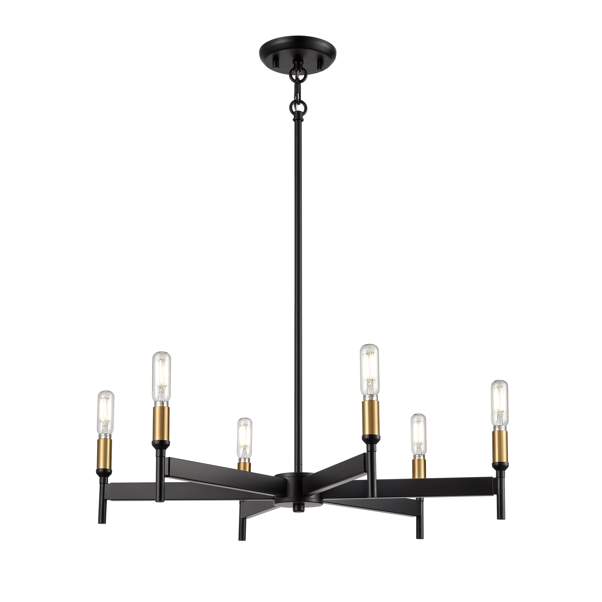 CAMBRAI Chandelier Noir - DVP27327MF+EB | DVI