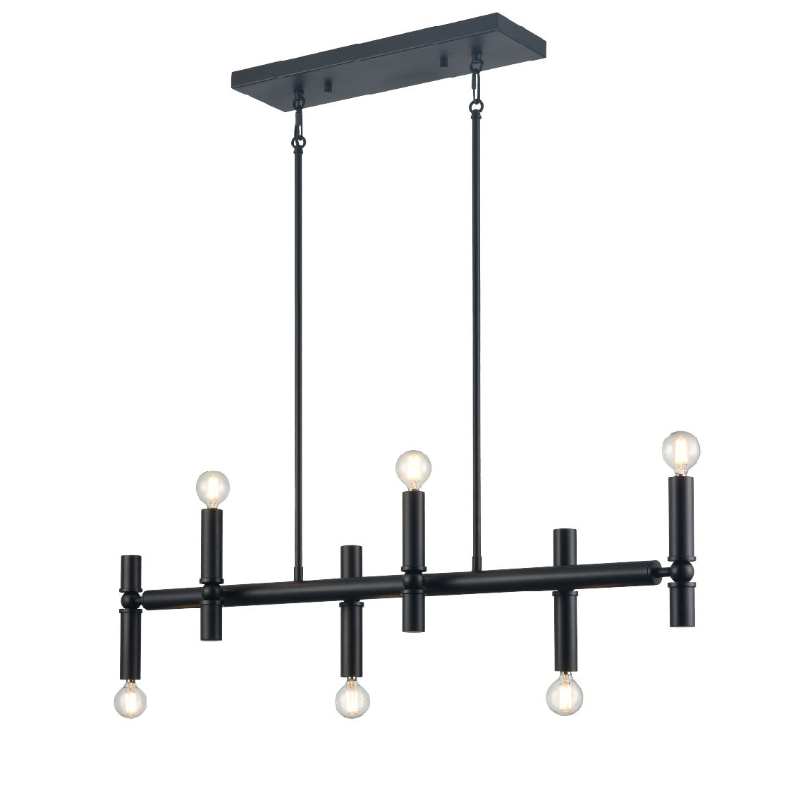 KLONDIKE Suspension lineaire Noir - DVP42804EB+MF | DVI